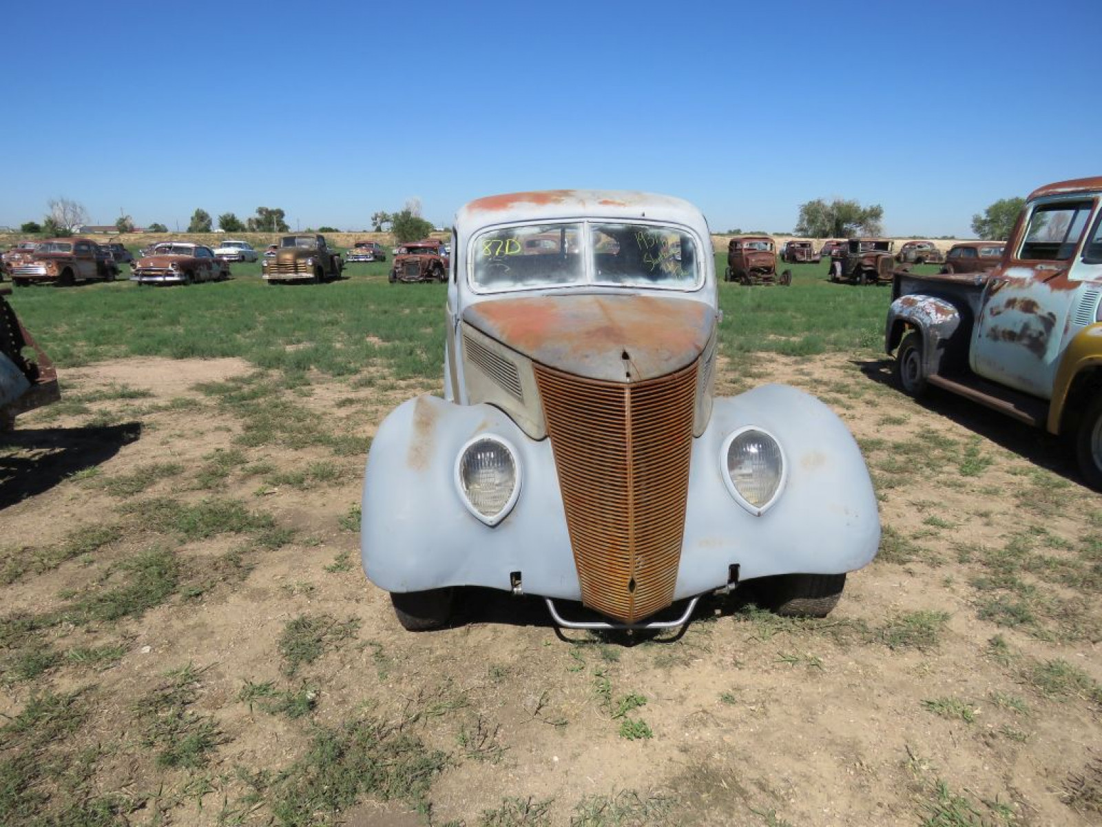 1937 Ford Slant back Tudor Sedan - Image 2