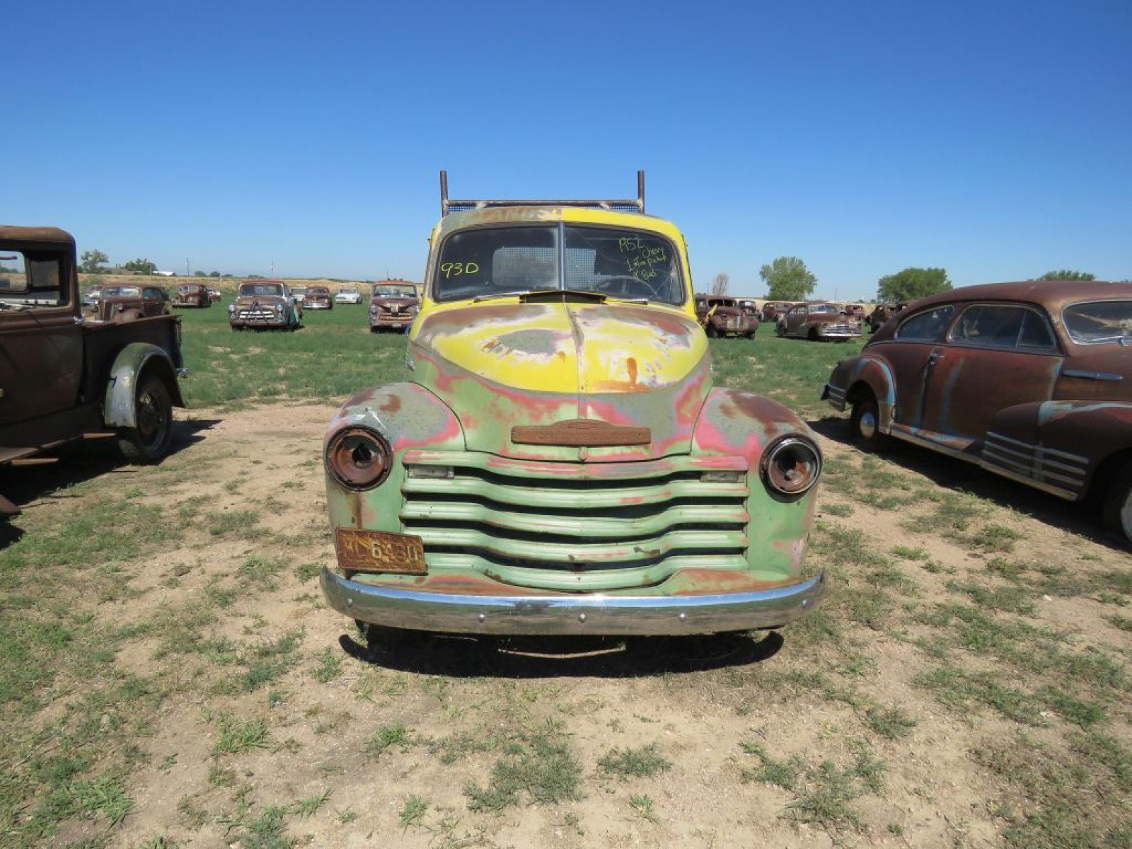 1953 Chevrolet 1 ton Pickup with 9ft Box - Image 2