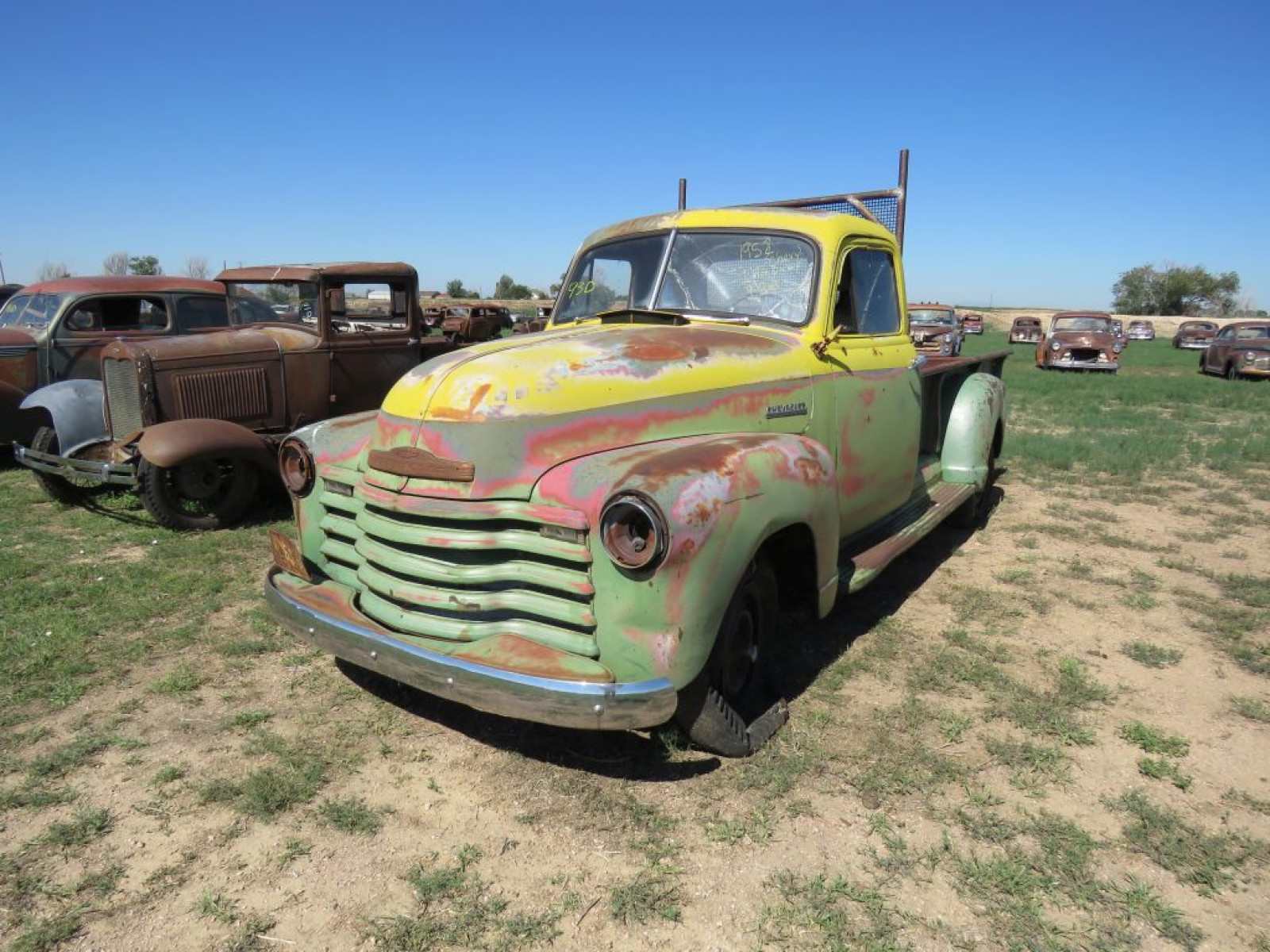 1953 Chevrolet 1 ton Pickup with 9ft Box - Image 3