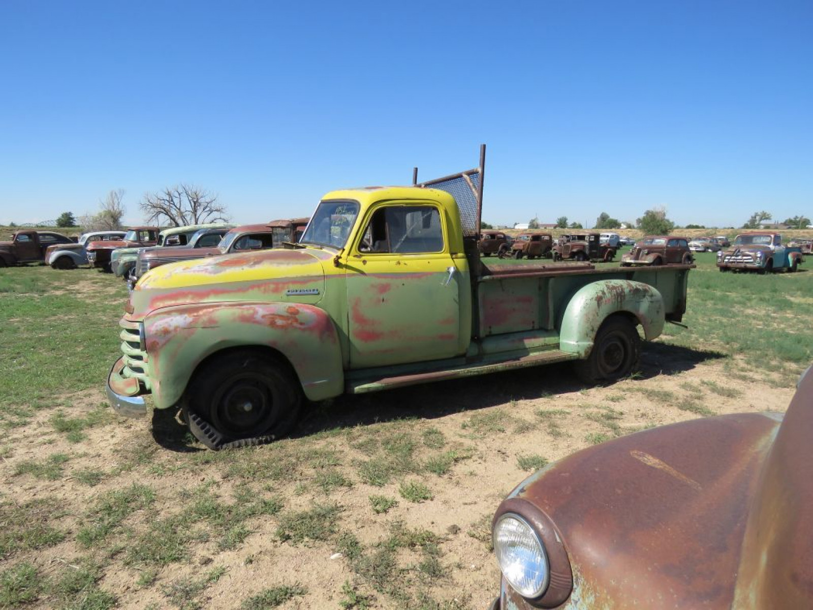 1953 Chevrolet 1 ton Pickup with 9ft Box - Image 9