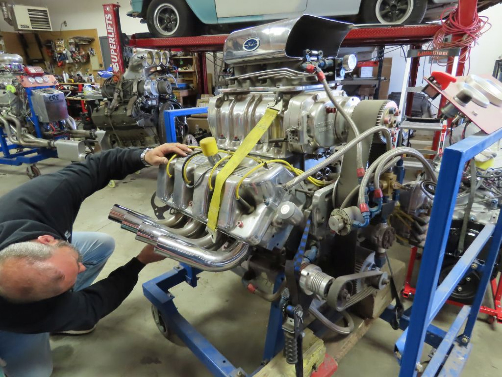 Modified Ford Boss 429 Motor - Image 9