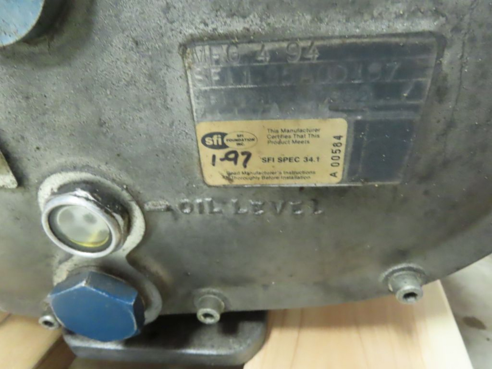 Keith Black Olds Aluminum Block- Arias Hemi Style Top fuel Motor - Image 15