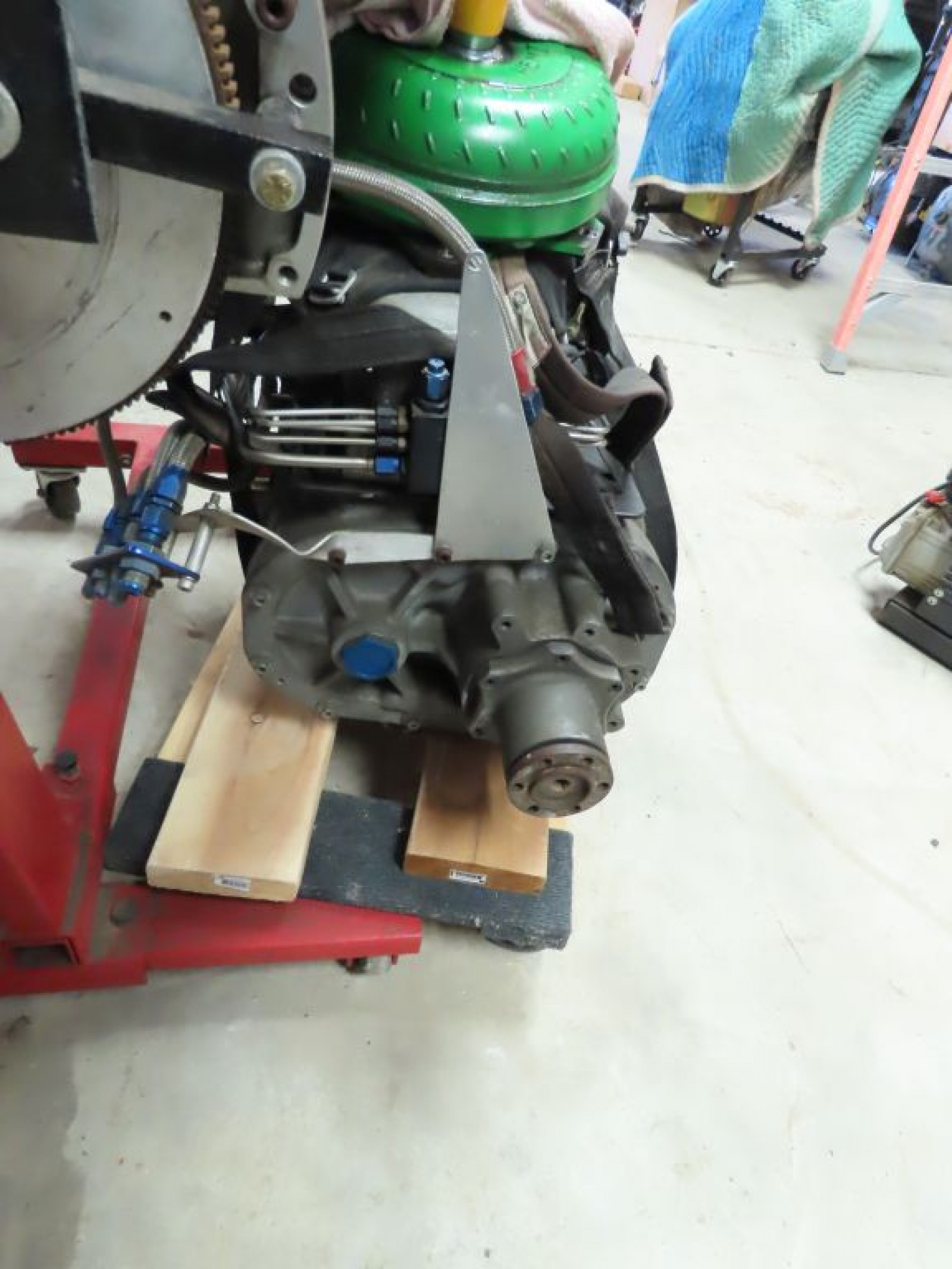 Keith Black Olds Aluminum Block- Arias Hemi Style Top fuel Motor - Image 7