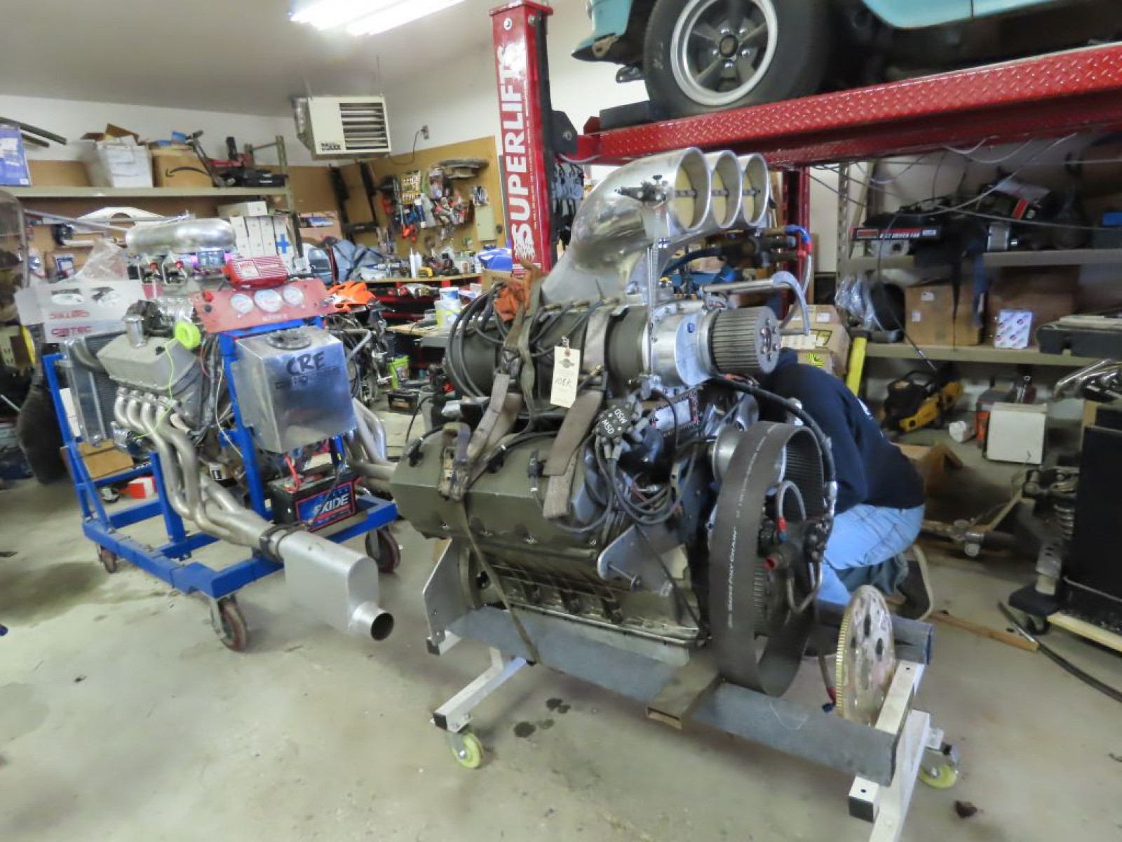 Keith Black Blown Nitrous/Alcohol 426 HEMI Style Motor - Image 1