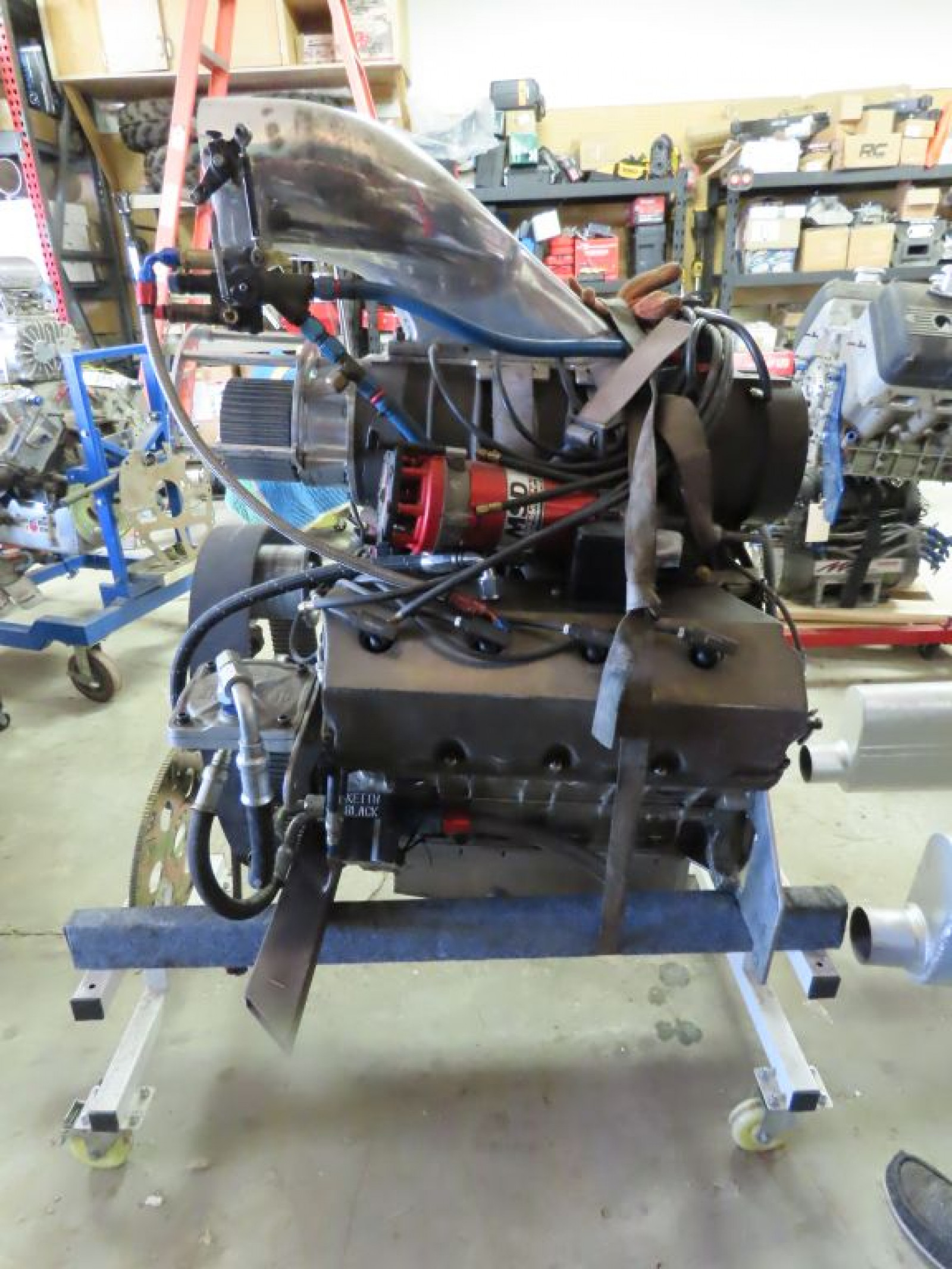 Keith Black Blown Nitrous/Alcohol 426 HEMI Style Motor - Image 10