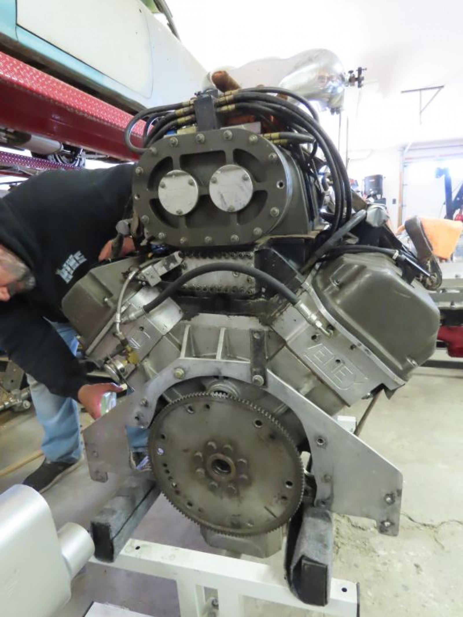 Keith Black Blown Nitrous/Alcohol 426 HEMI Style Motor - Image 6