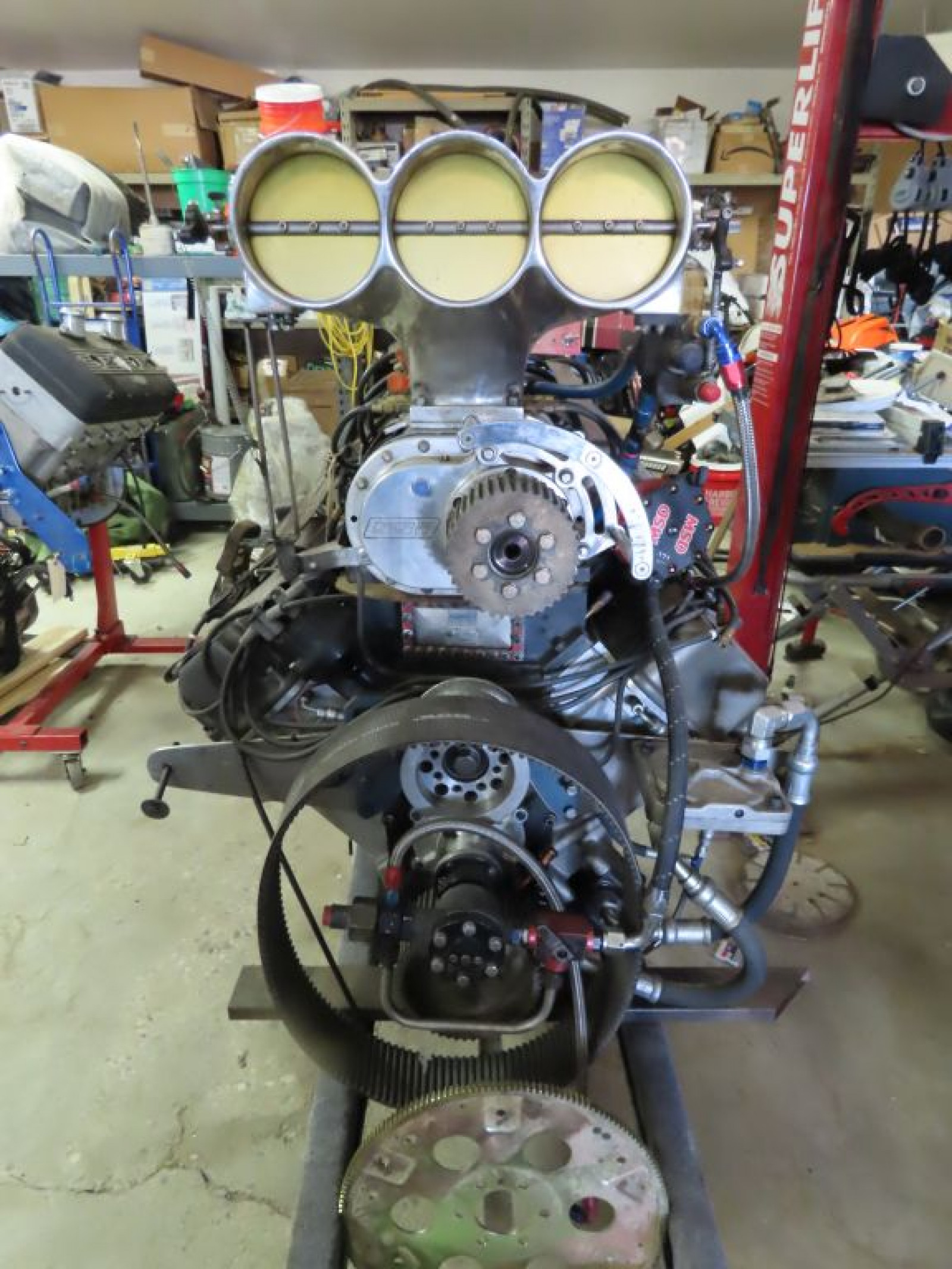 Keith Black Blown Nitrous/Alcohol 426 HEMI Style Motor - Image 8
