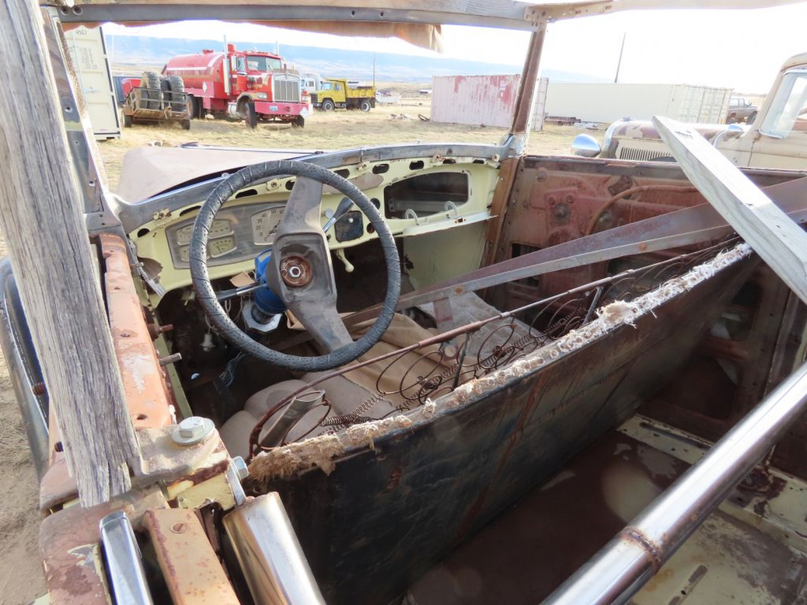 RARE 1933/34 Dodge 4dr Touring Convertible Sedan Custom - Image 11
