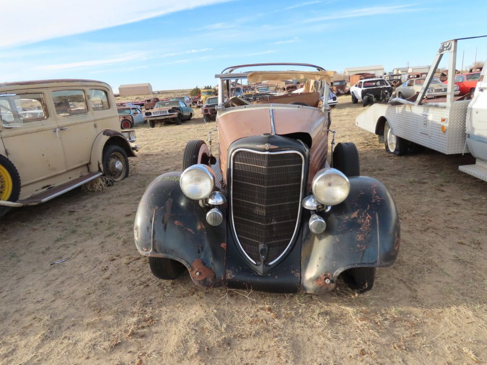 RARE 1933/34 Dodge 4dr Touring Convertible Sedan Custom - Image 2