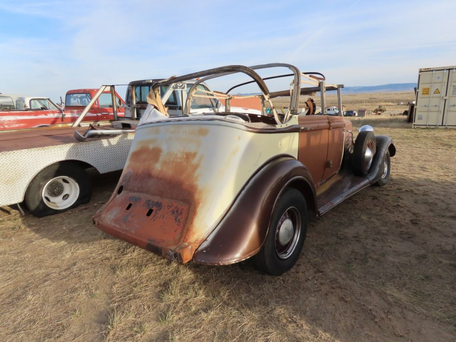 RARE 1933/34 Dodge 4dr Touring Convertible Sedan Custom - Image 8