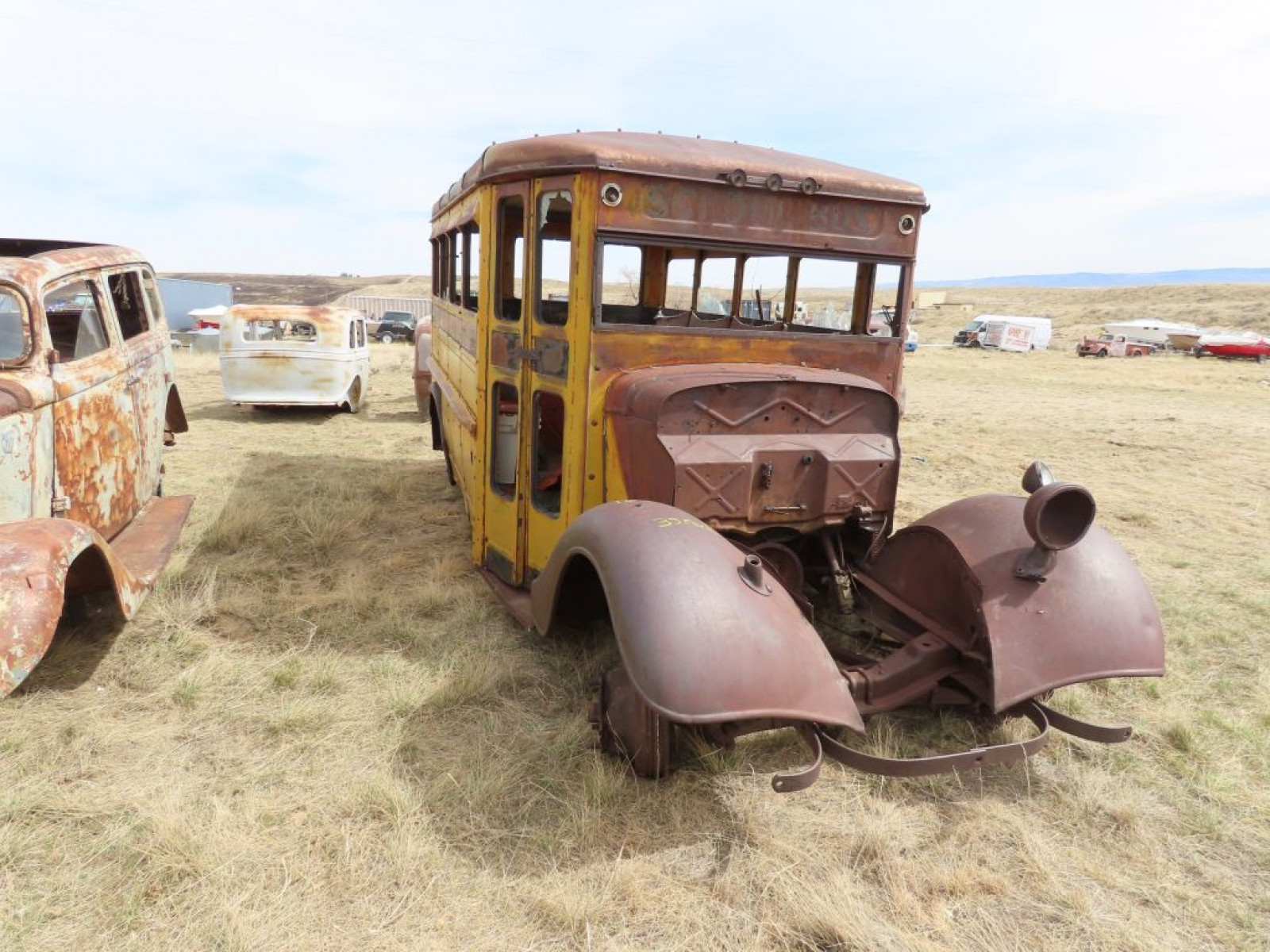 Amazing Cool 1935 Ford Short School Bus - Image 1