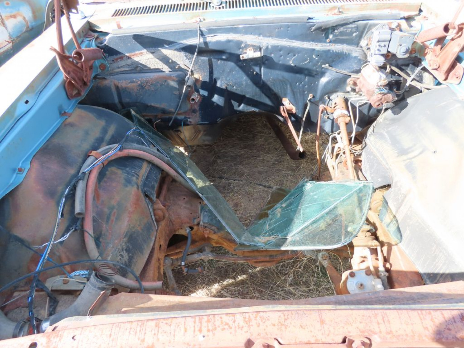 1967 Chevrolet Malibu 4dr Sedan for parts - Image 4
