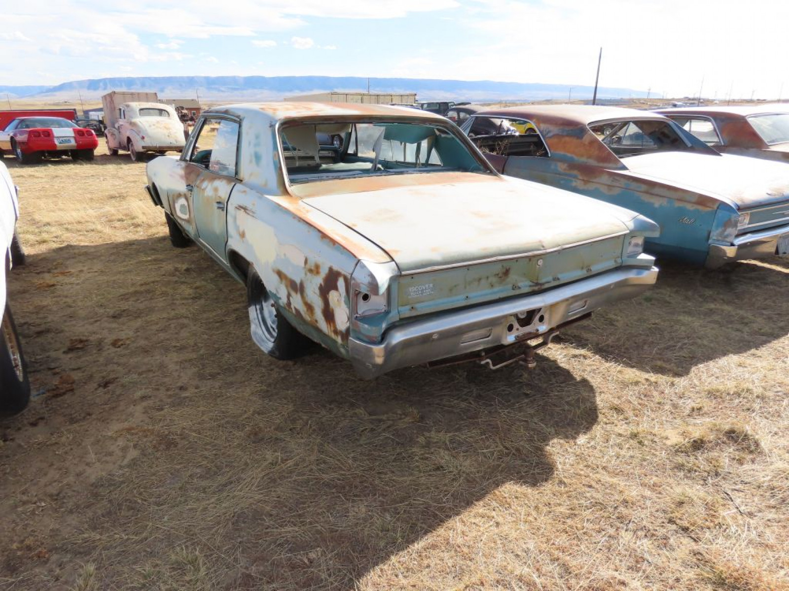 1967 Chevrolet Malibu 4dr Sedan for parts - Image 7