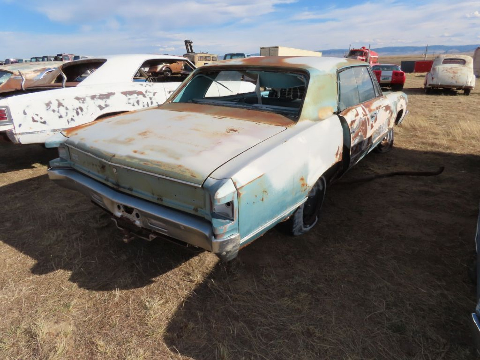1967 Chevrolet Malibu 4dr Sedan for parts - Image 8