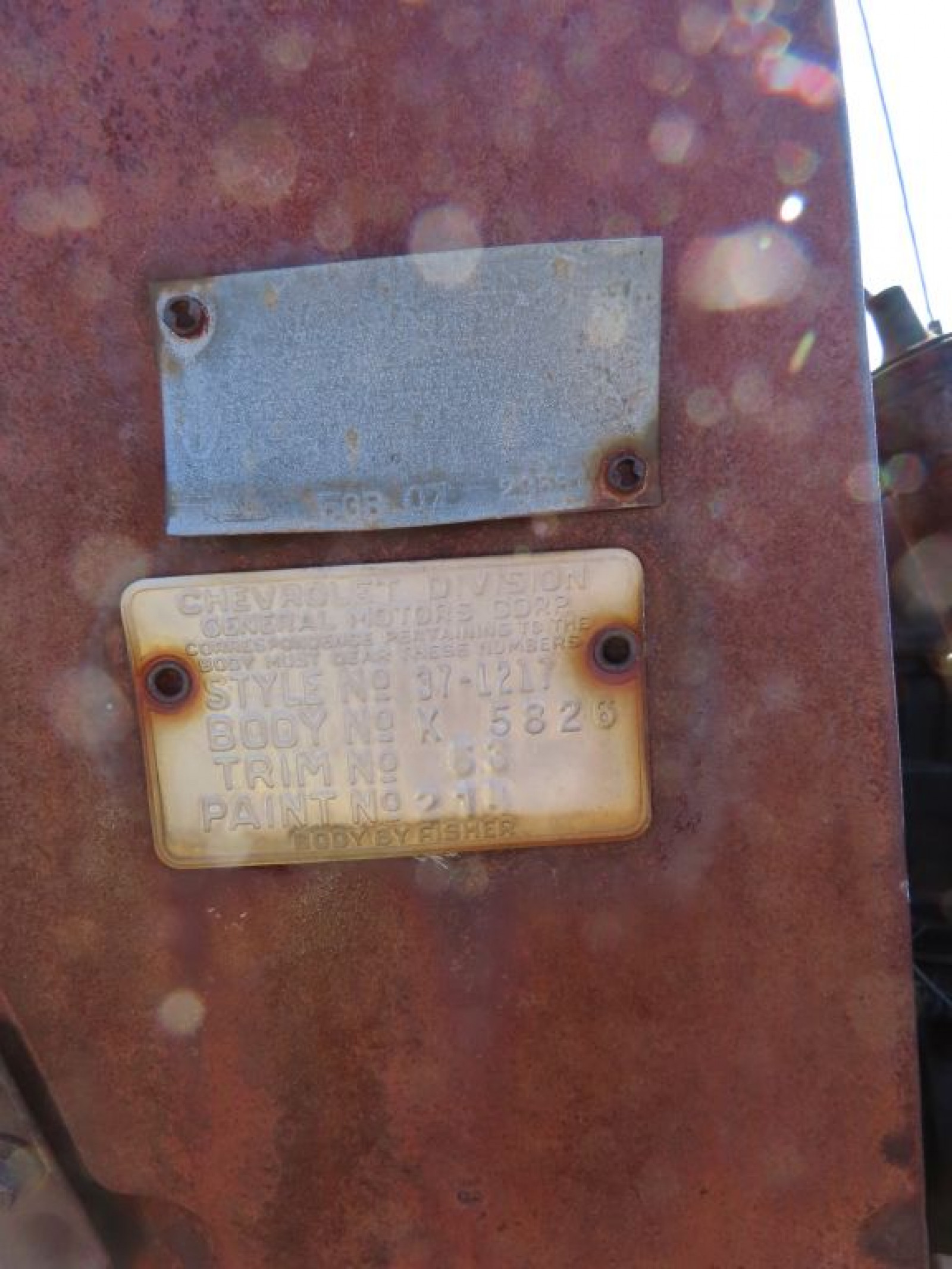 1937 Chevrolet Coupe for Project or Parts - Image 10