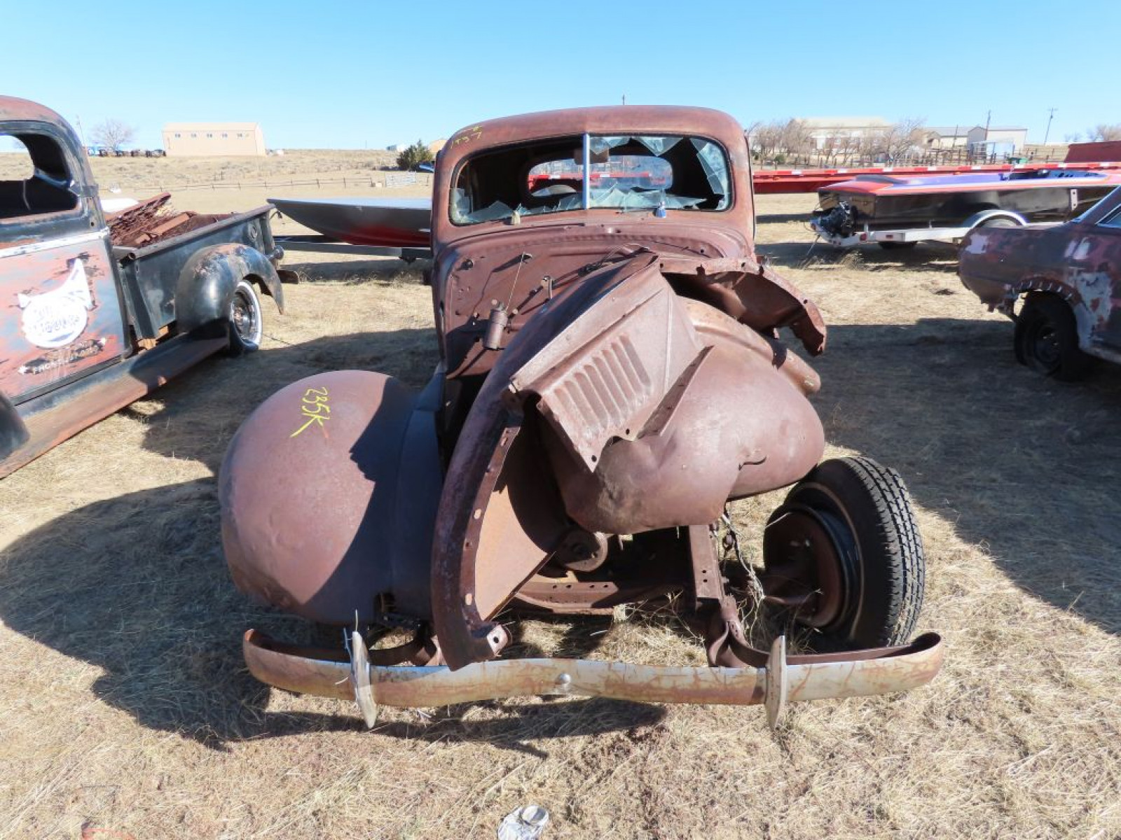 1937 Chevrolet Coupe for Project or Parts - Image 2