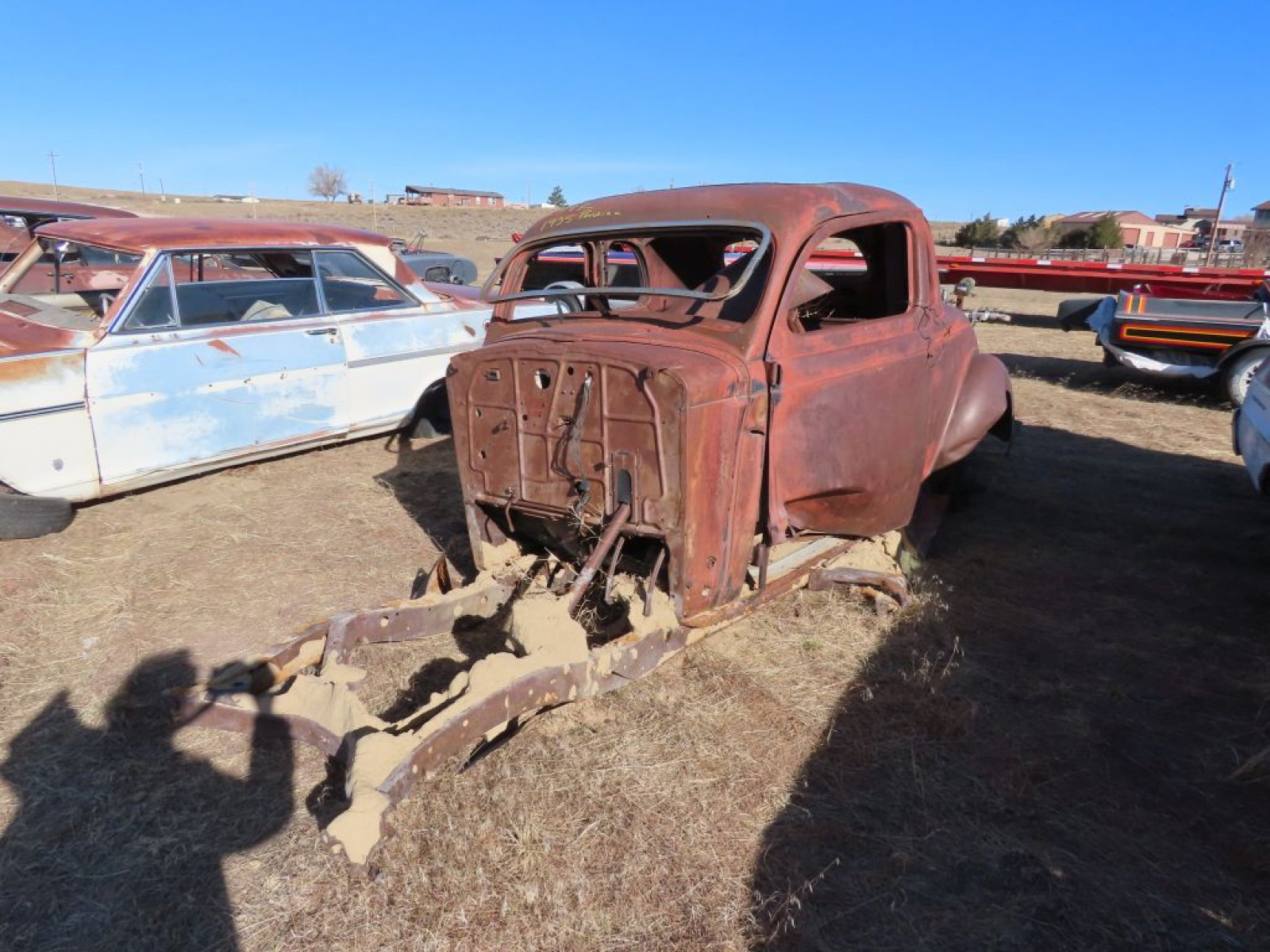 1935 Pontiac Coupe Body for Rod, Restore, or Parts - Image 2