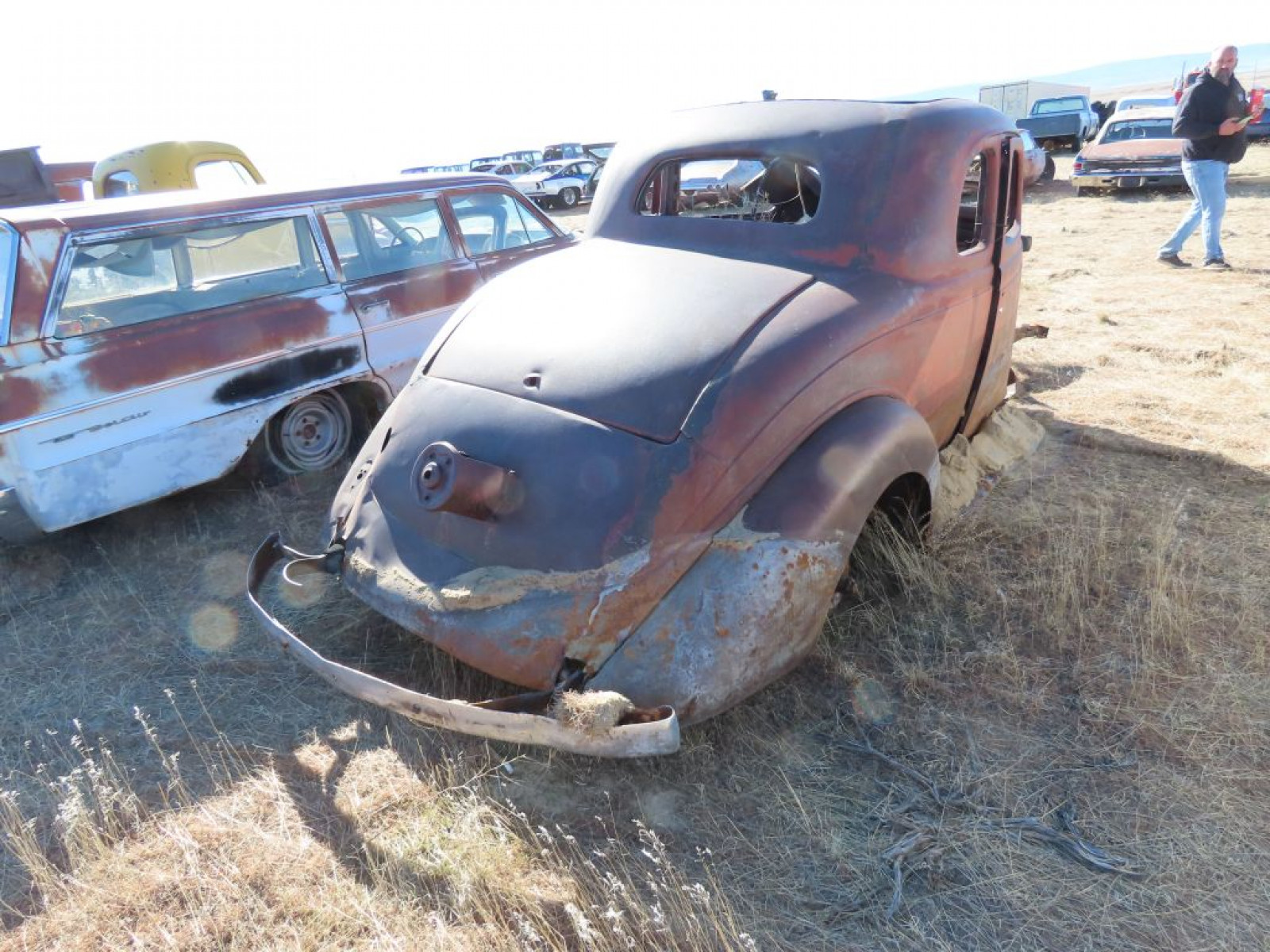 1935 Pontiac Coupe Body for Rod, Restore, or Parts - Image 3