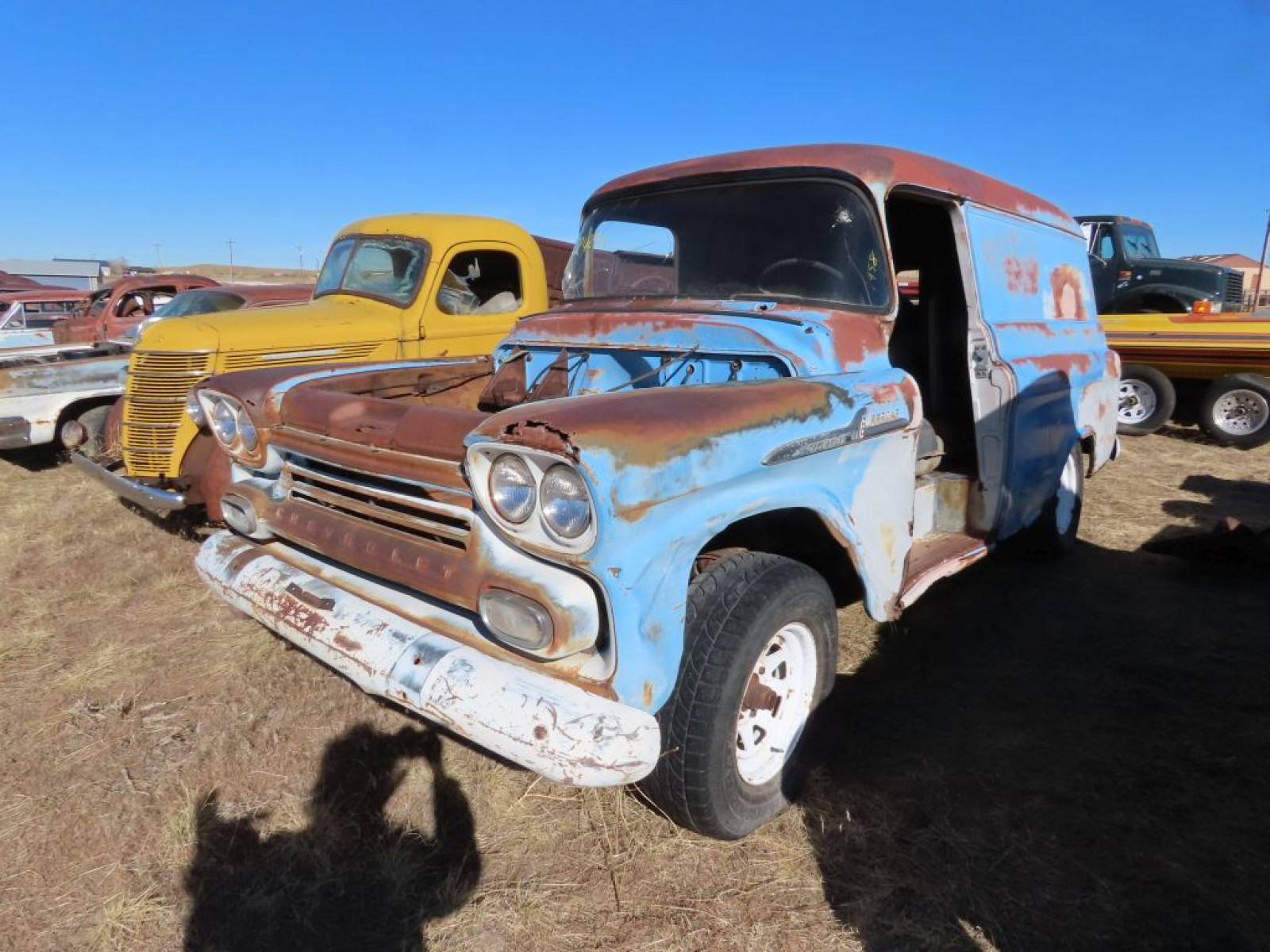 1958 Chevrolet Apache Panel Truck - Image 3