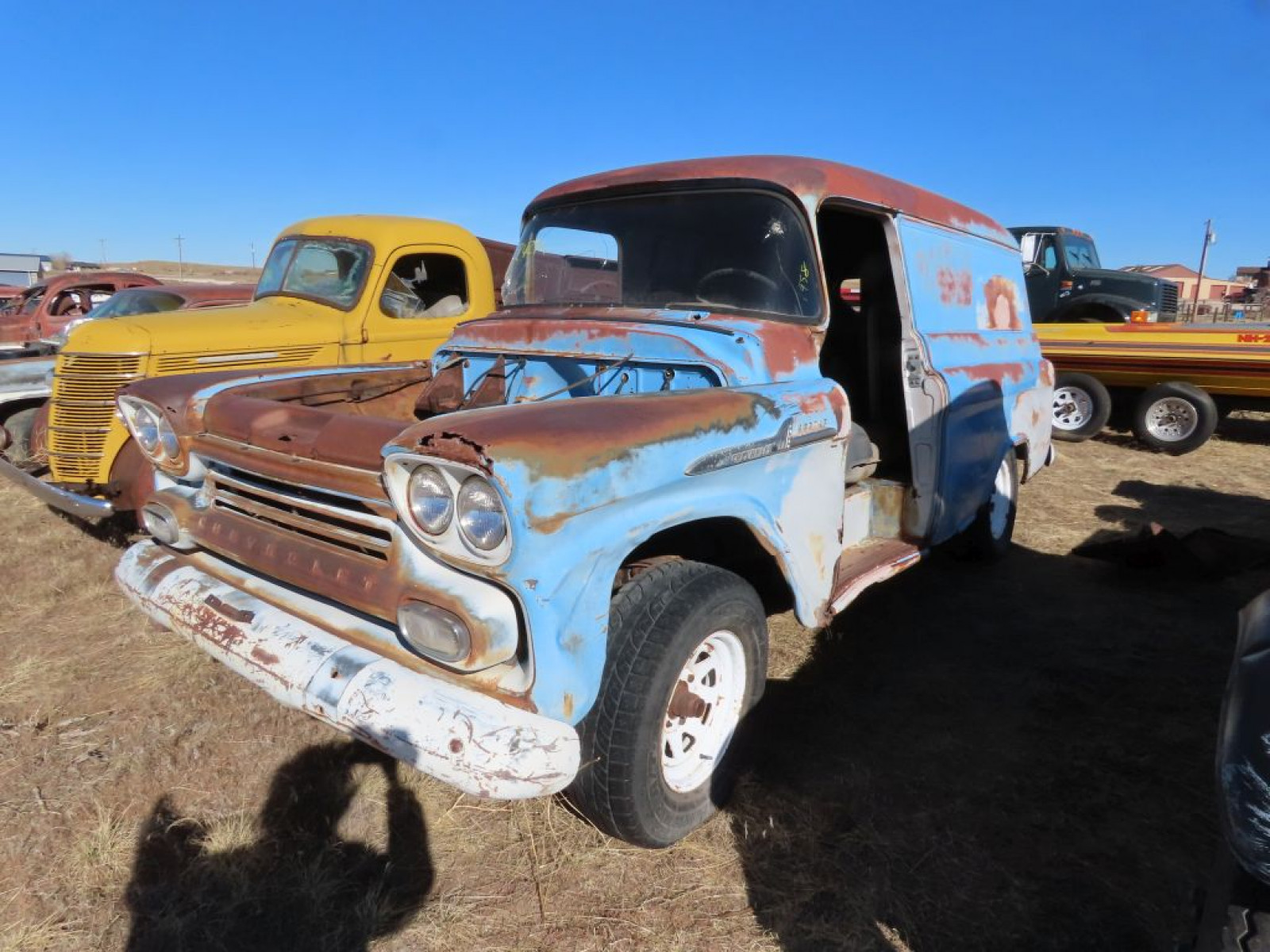 1958 Chevrolet Apache Panel Truck - Image 4