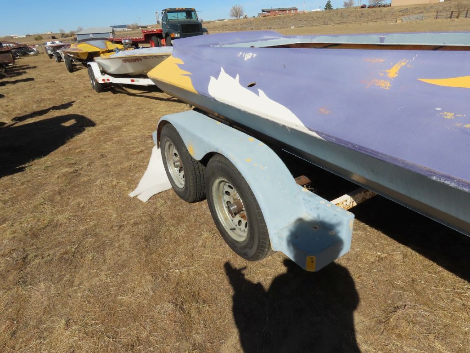1980's Pickle fork Tunnel Style Speed Boat - Image 2