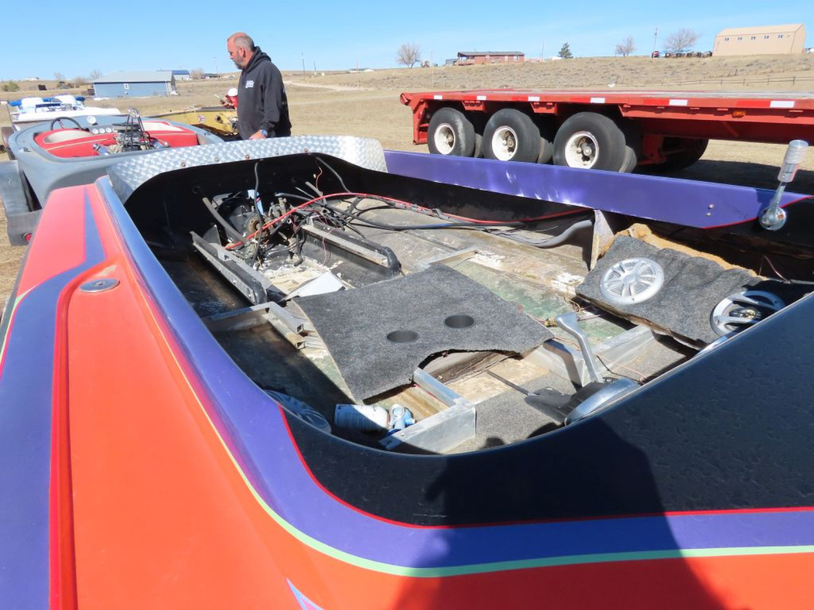 1970'S-1980'S Flat Botton Sprint Boat - Image 3