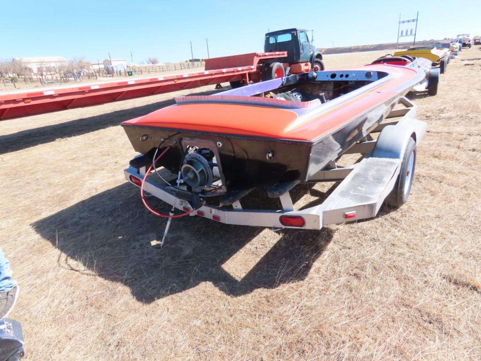 1970'S-1980'S Flat Botton Sprint Boat - Image 6