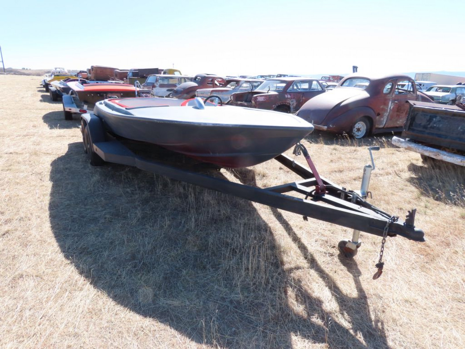 1970's-1980's Pickle Fork Hydro Flat Bottom Sprint Boat - Image 1