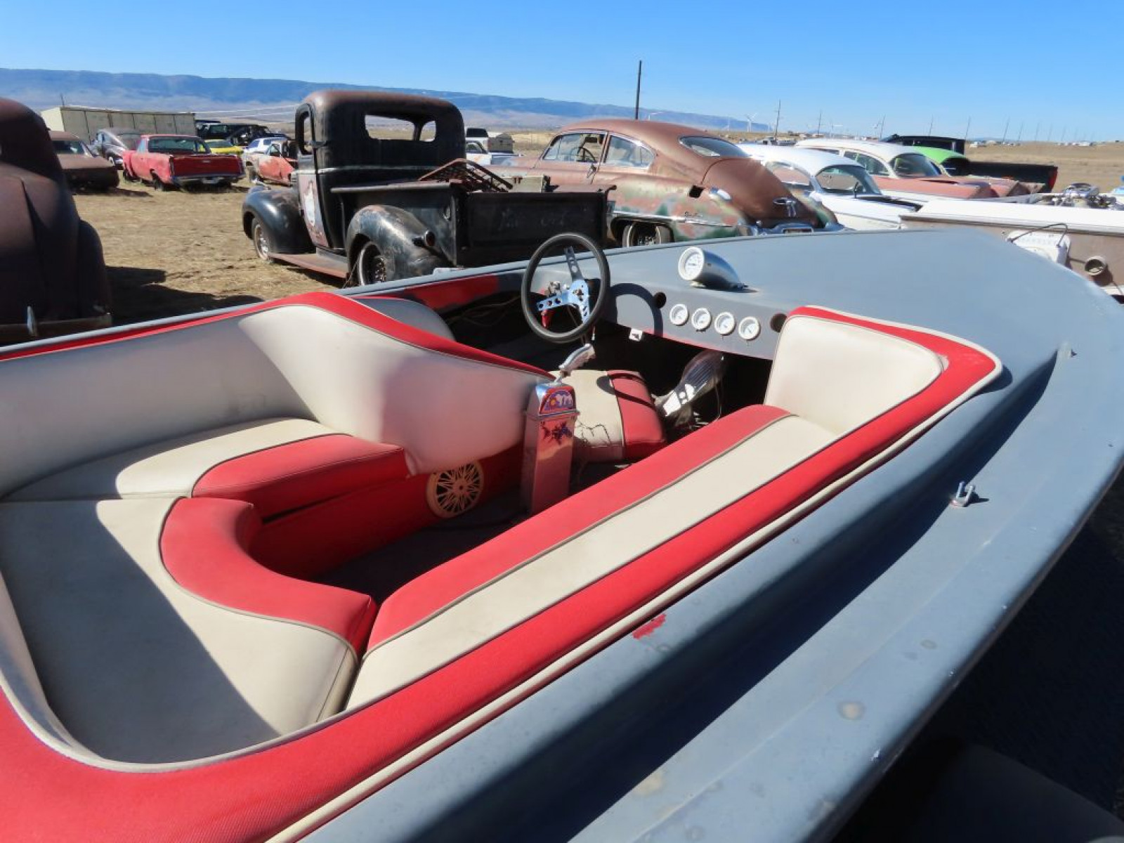 1970's-1980's Pickle Fork Hydro Flat Bottom Sprint Boat - Image 7