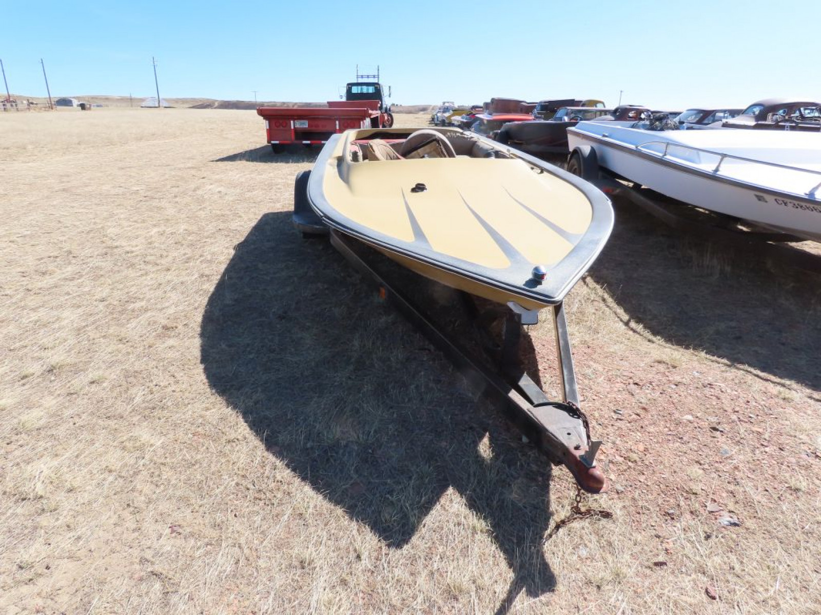 1970's-1980's Flat deck Speed Boat - Image 2