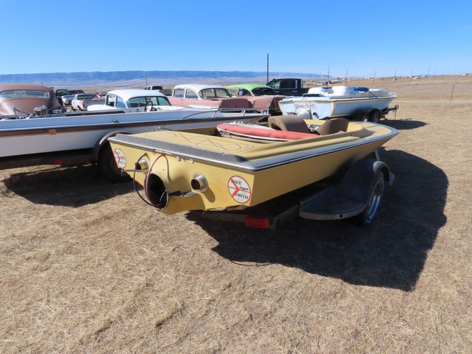 1970's-1980's Flat deck Speed Boat - Image 4