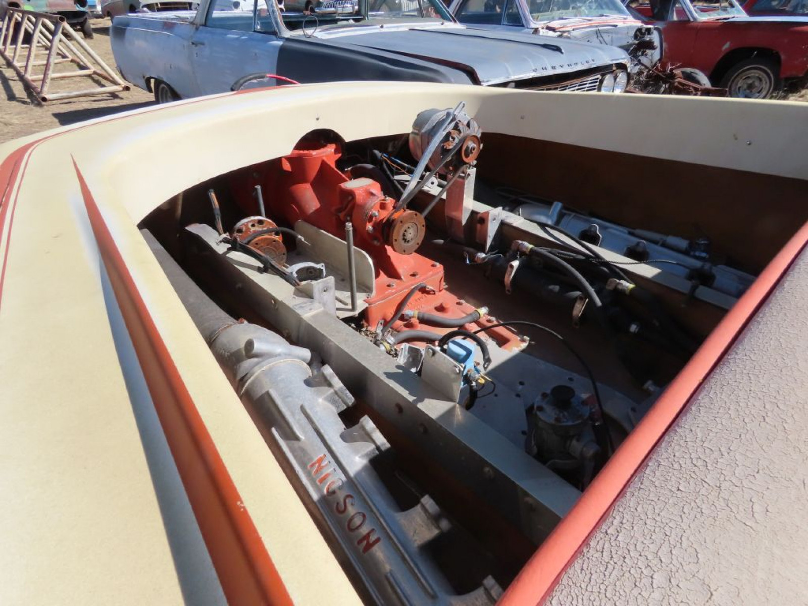 1960's-1970's Classic Flat Bottom Speed Boat - Image 11