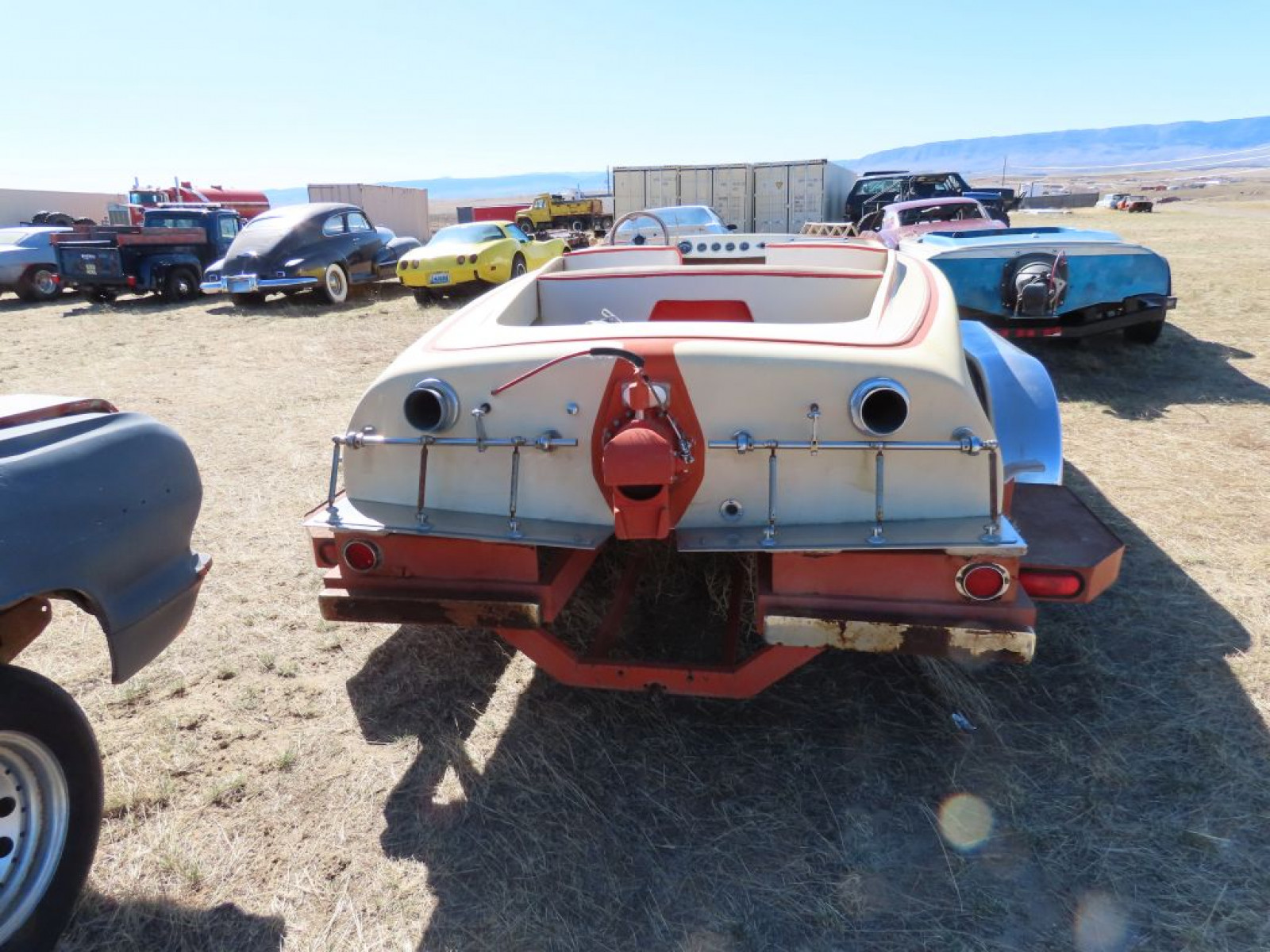 1960's-1970's Classic Flat Bottom Speed Boat - Image 3