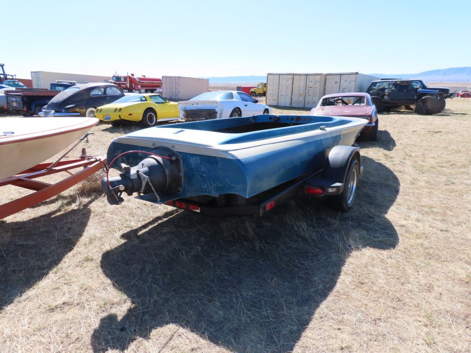 1970's-1980's Flat Deck Performance Speed Boat - Image 5