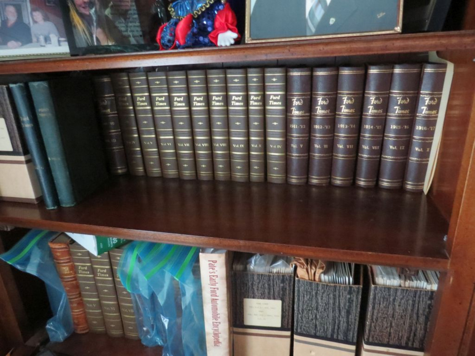 RARE and Excellent Condition of Ford Times From 1908-1917 Bound and Compiled - Image 1