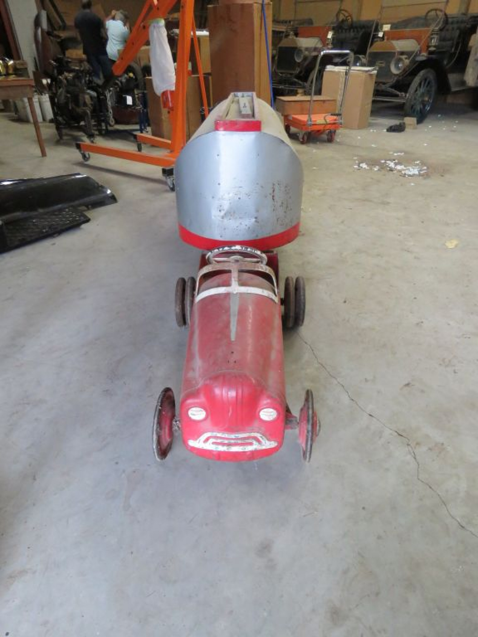 UNIQUE Murray Pedal Car with Homemade Semi Fuel Tanker - Image 2