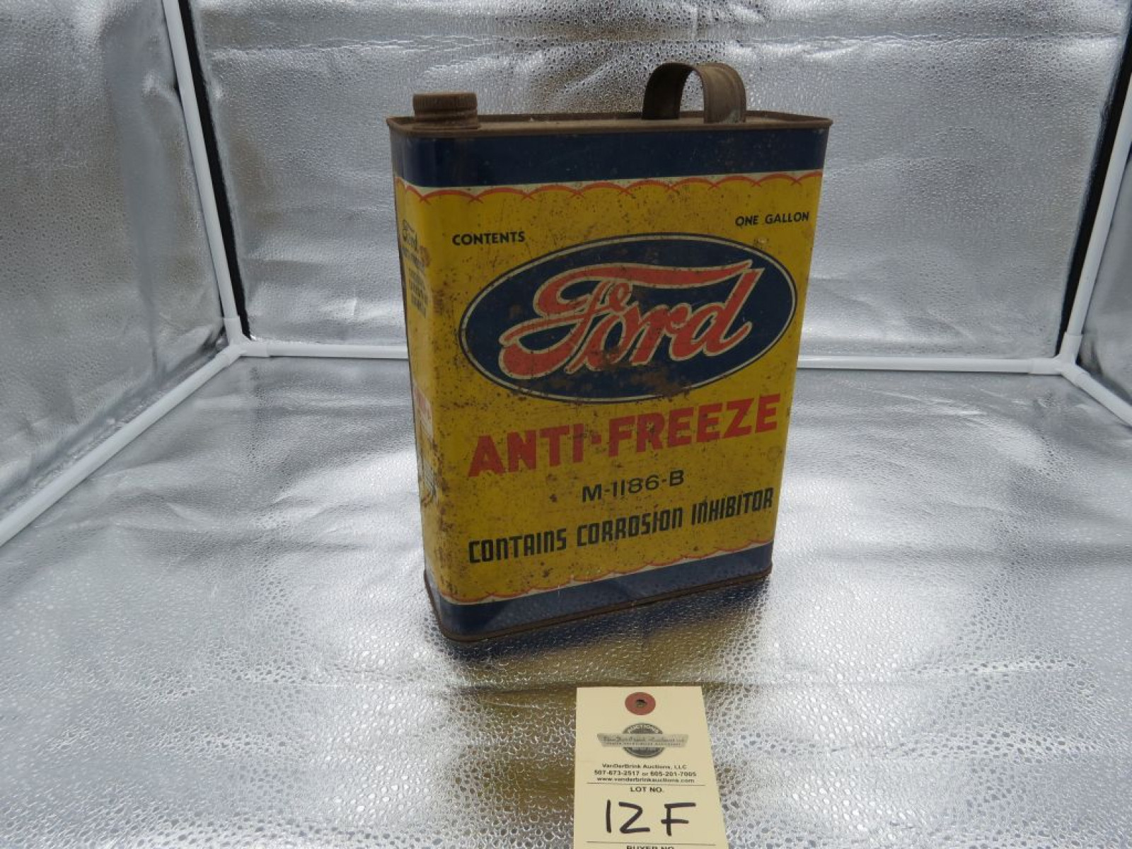 Original Ford Antifreeze Can - Image 1