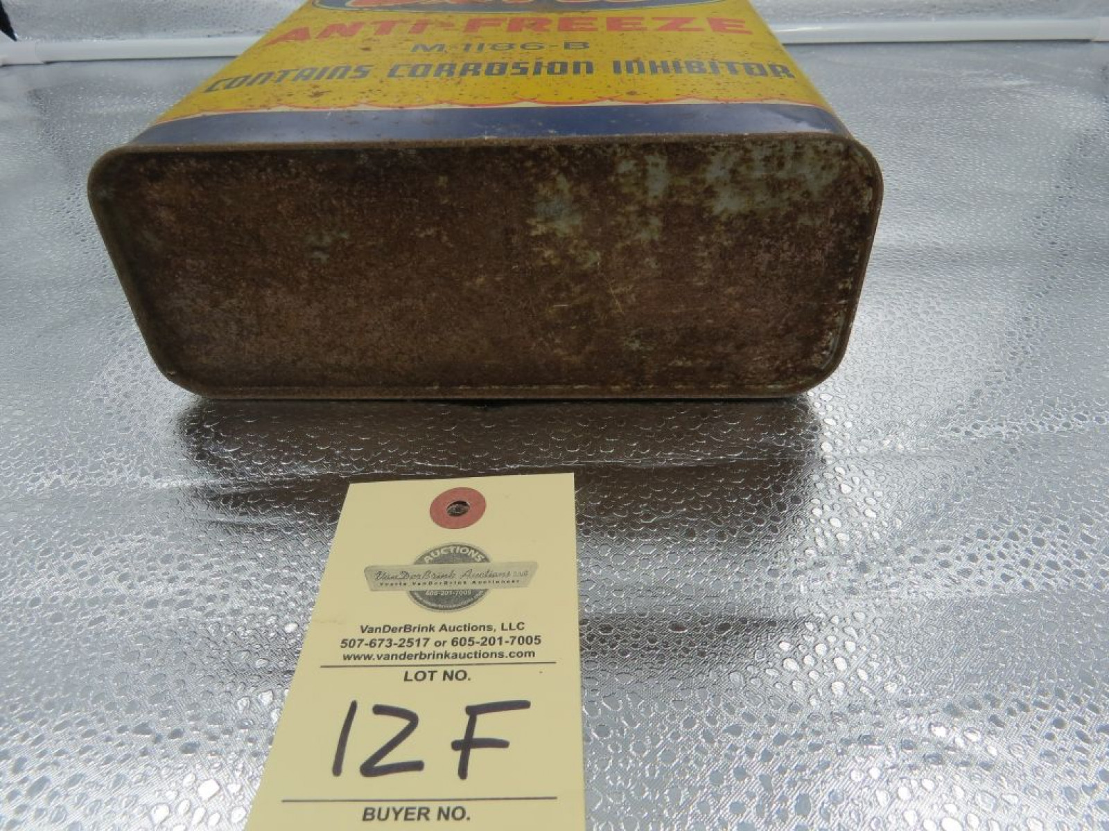 Original Ford Antifreeze Can - Image 6