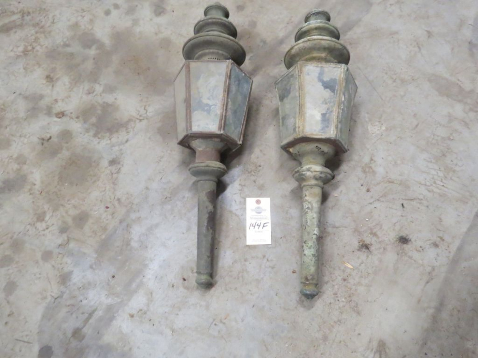 Pair of Original Hearse Lights - Image 1
