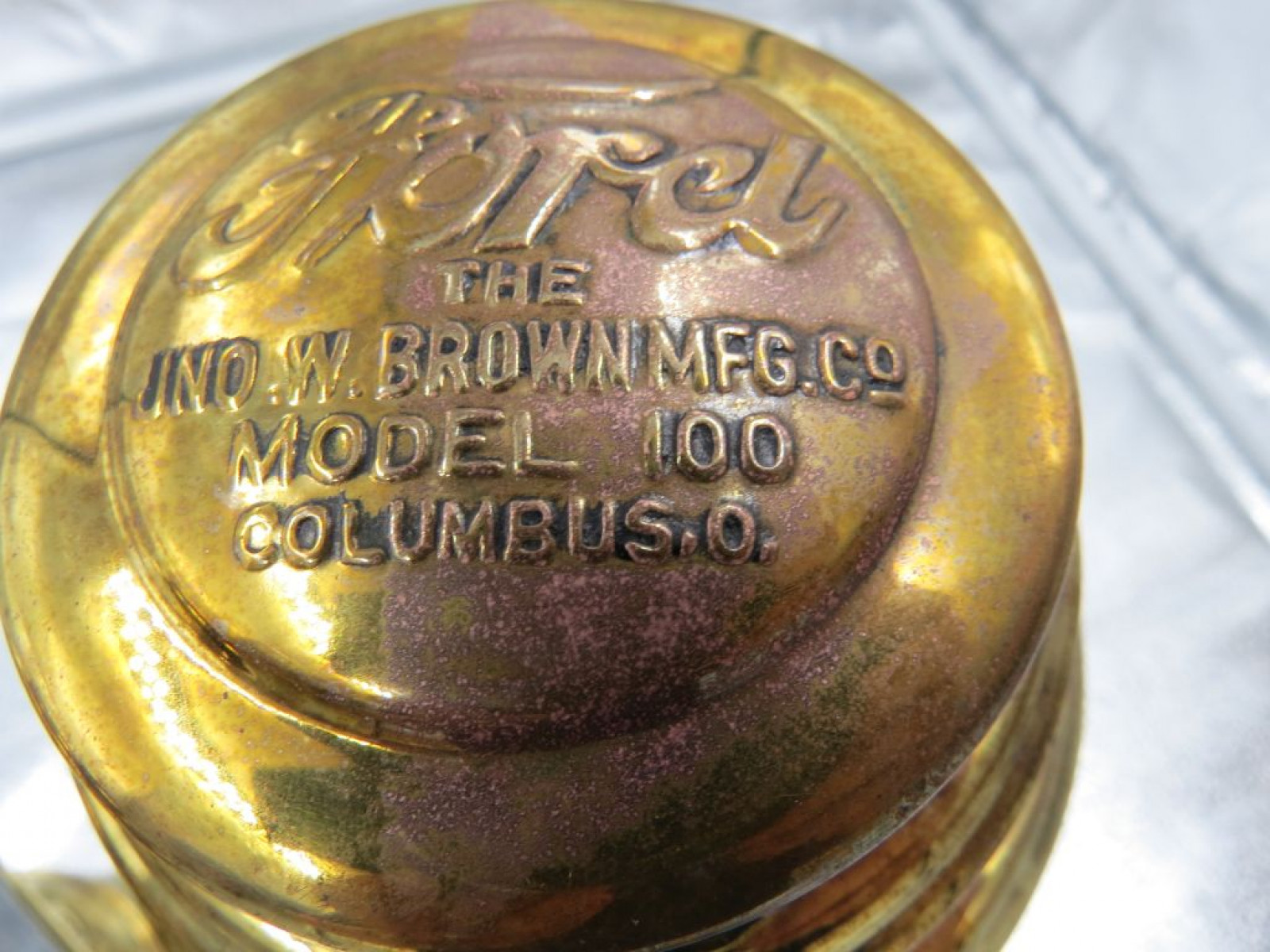 Pair of Ford JNO Brown #100 Sidelight - Image 3