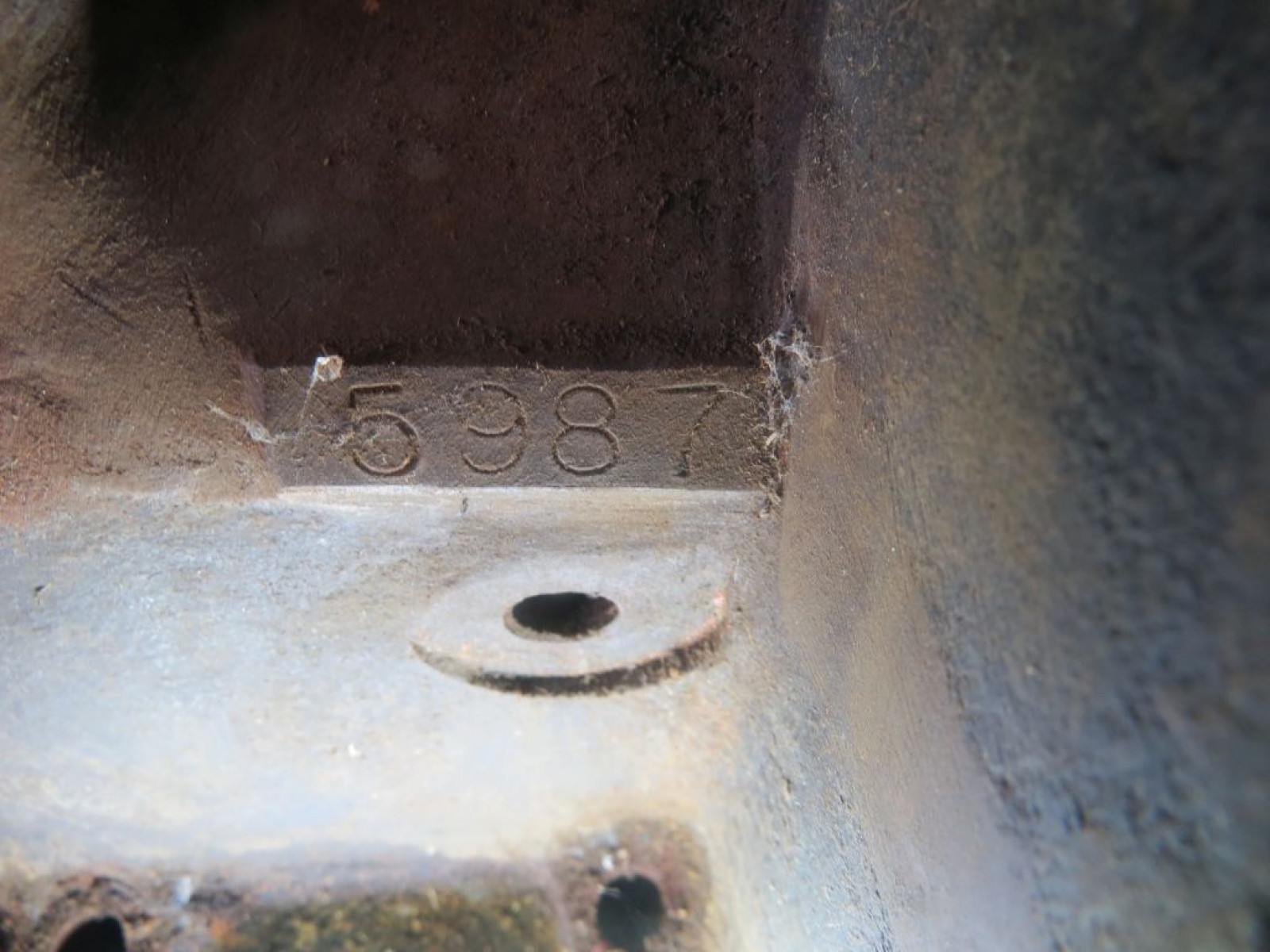 1909 Engine Bare Block #5987 - Image 2