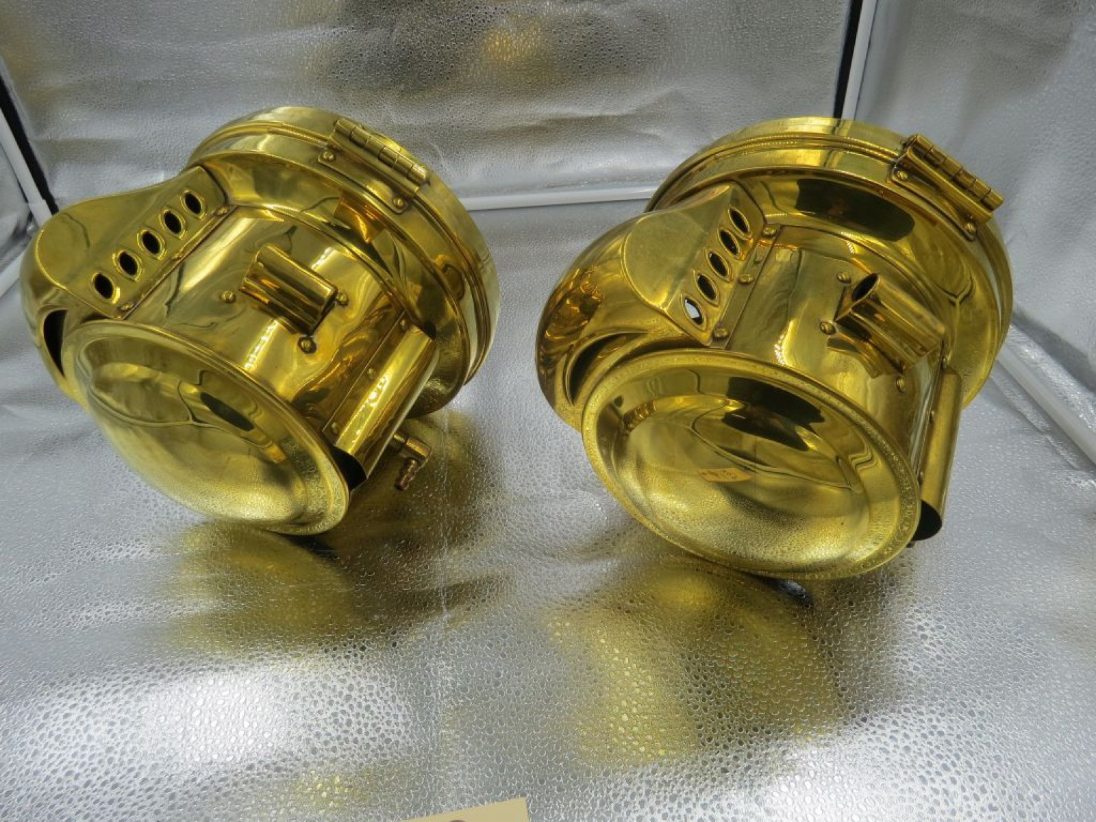 Brass E+J Model 66 headlights - Image 4