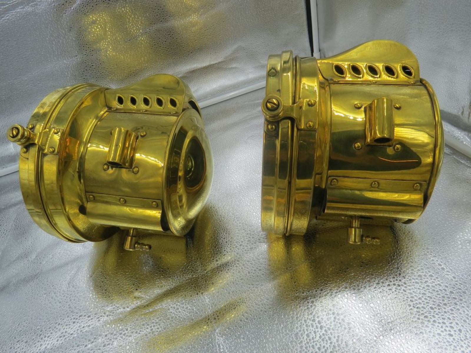 Brass E+J Model 66 headlights - Image 5
