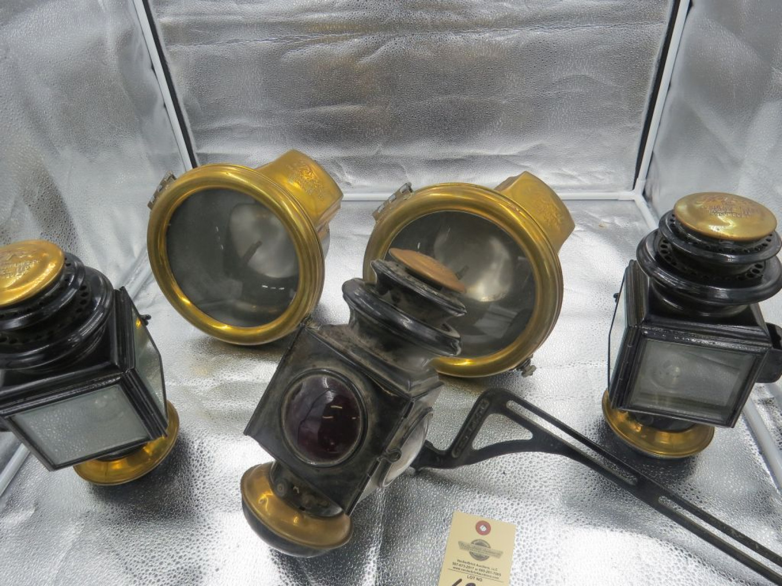 5 Piece set of headlights, Sidelights, and Tail Lamp - Image 1