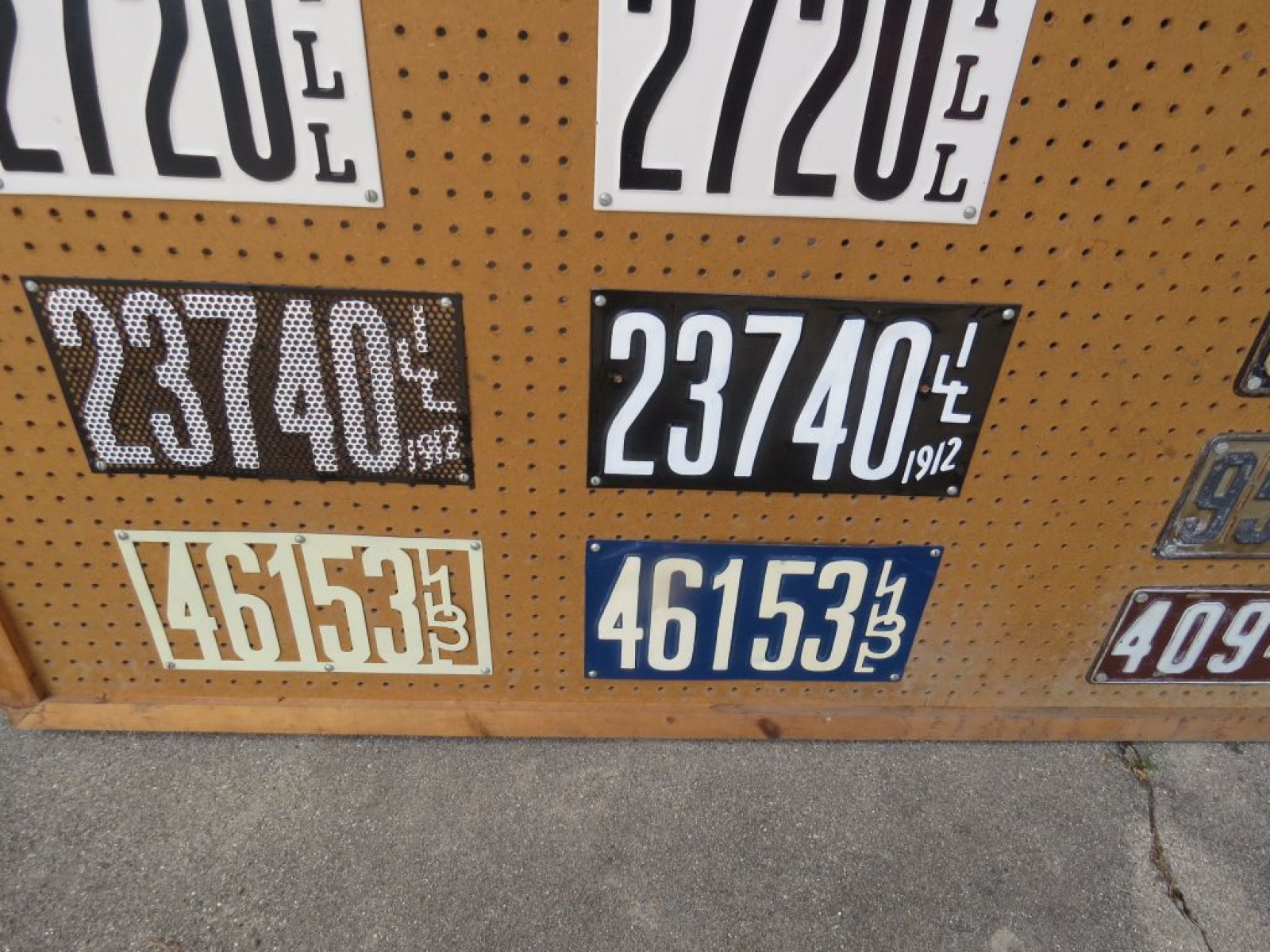 Early Illinoise License Plates from 1900-1919 - Image 4