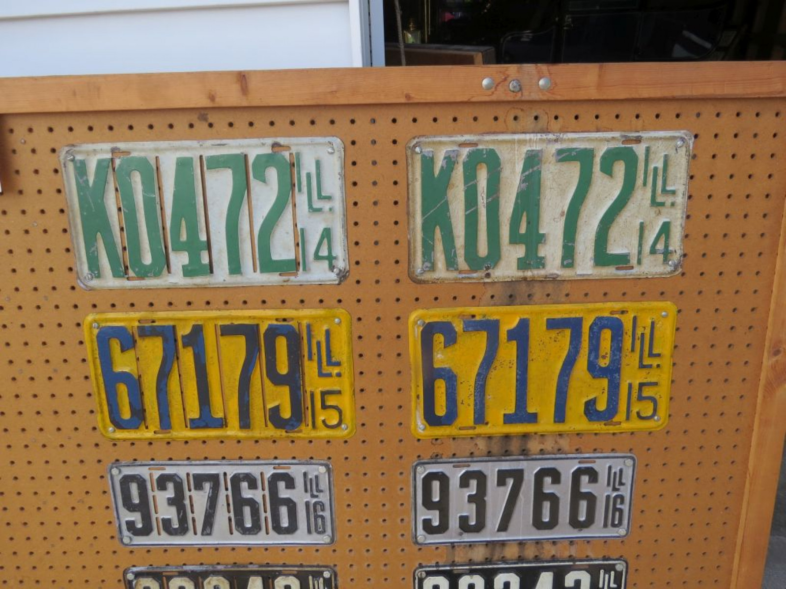 Early Illinoise License Plates from 1900-1919 - Image 5