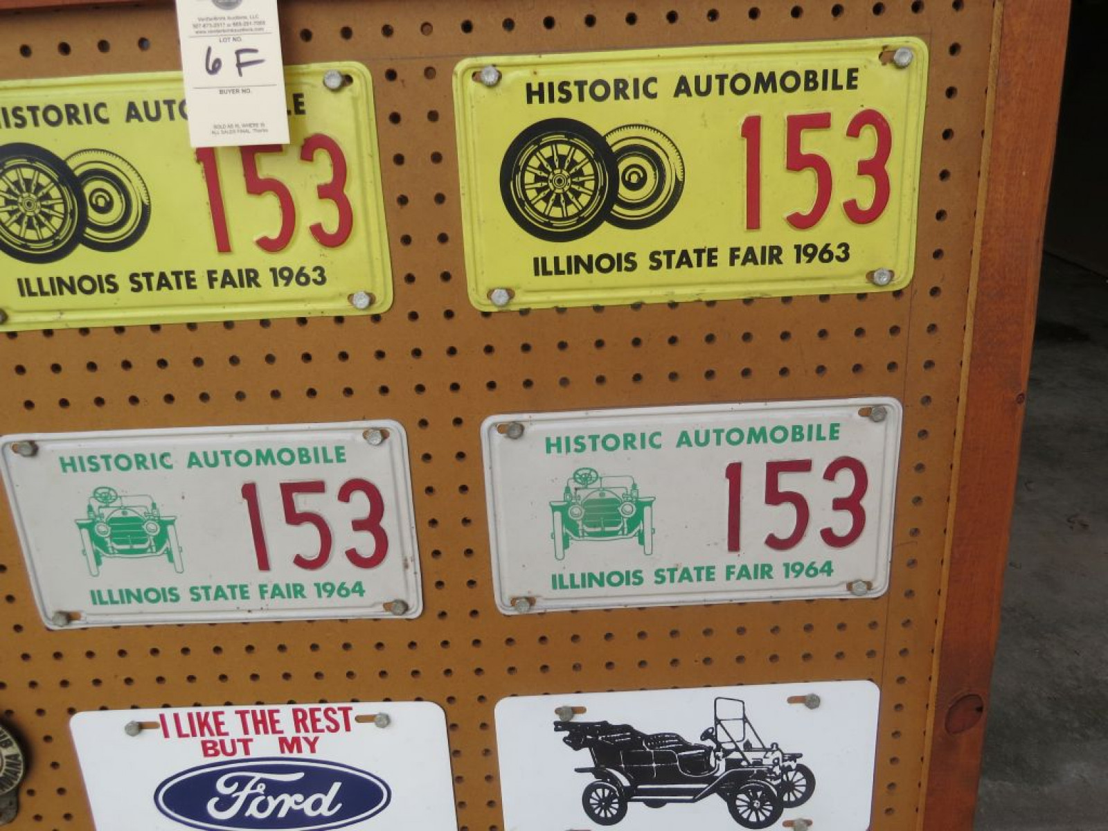 Board of License Plates Toppers - Image 8