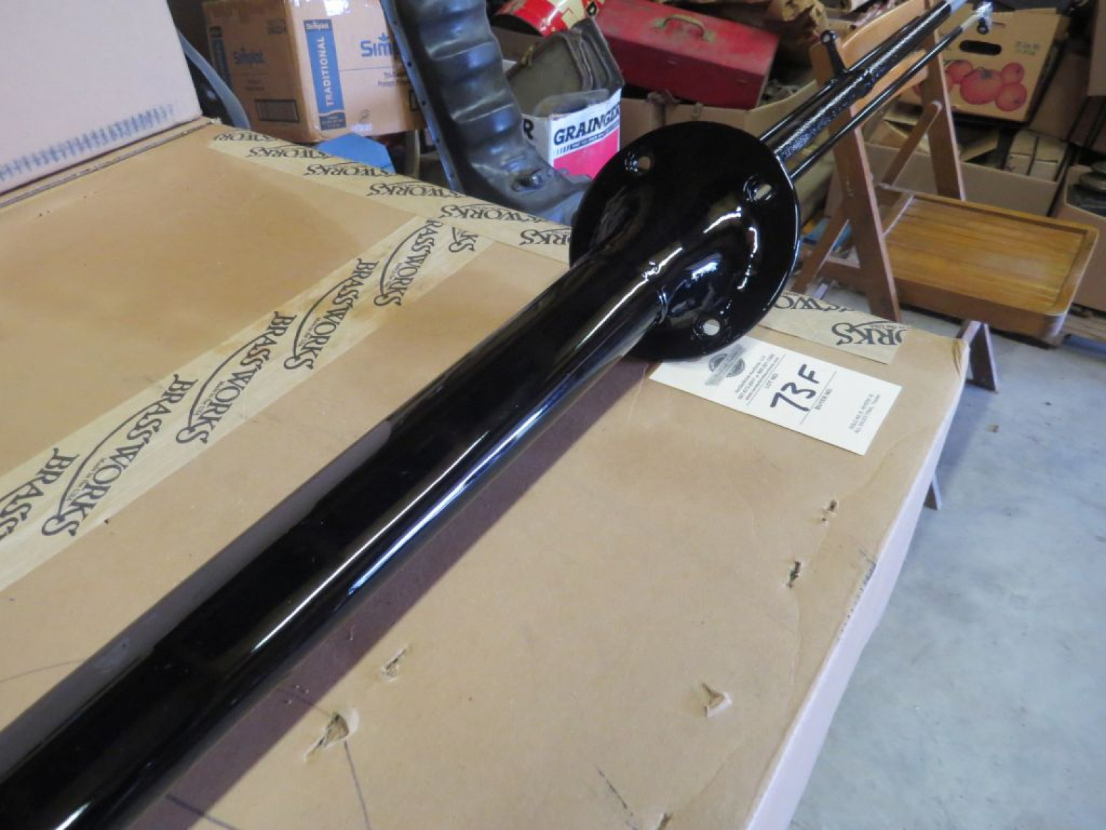 Restored Brass Steering Colmn - Image 2