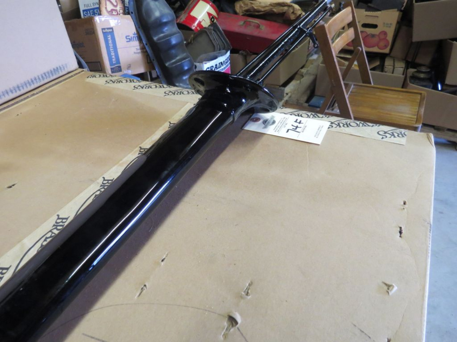 Restored Brass Steering Colmn - Image 2
