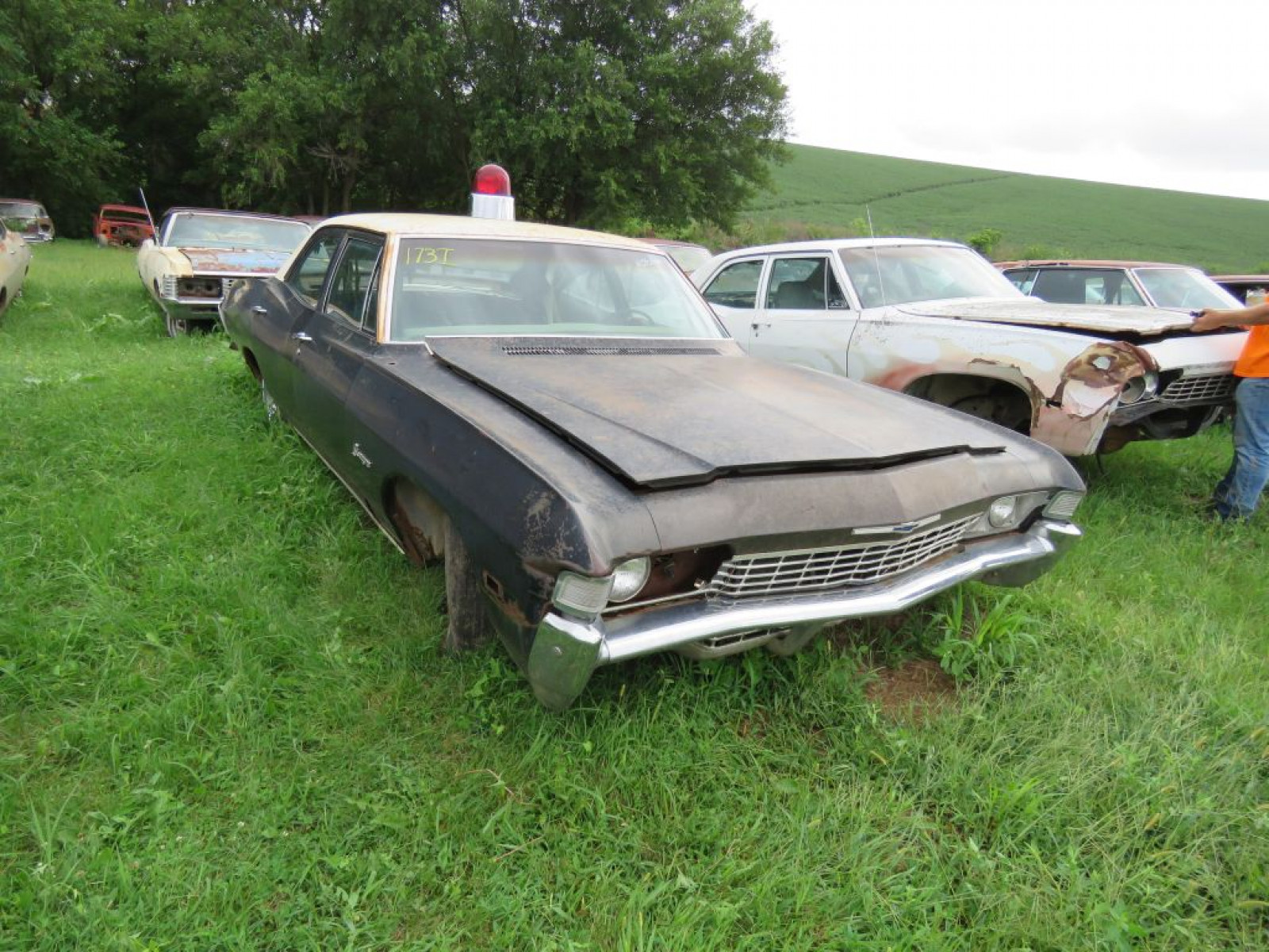 1968 Chevrolet Biscayne 4dr Sedan Cop Car - Image 2